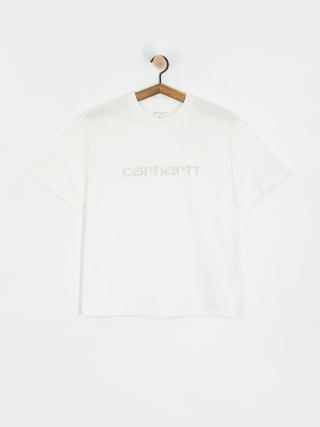 Carhartt WIP Rivet Script Wmn Póló (white/silver)