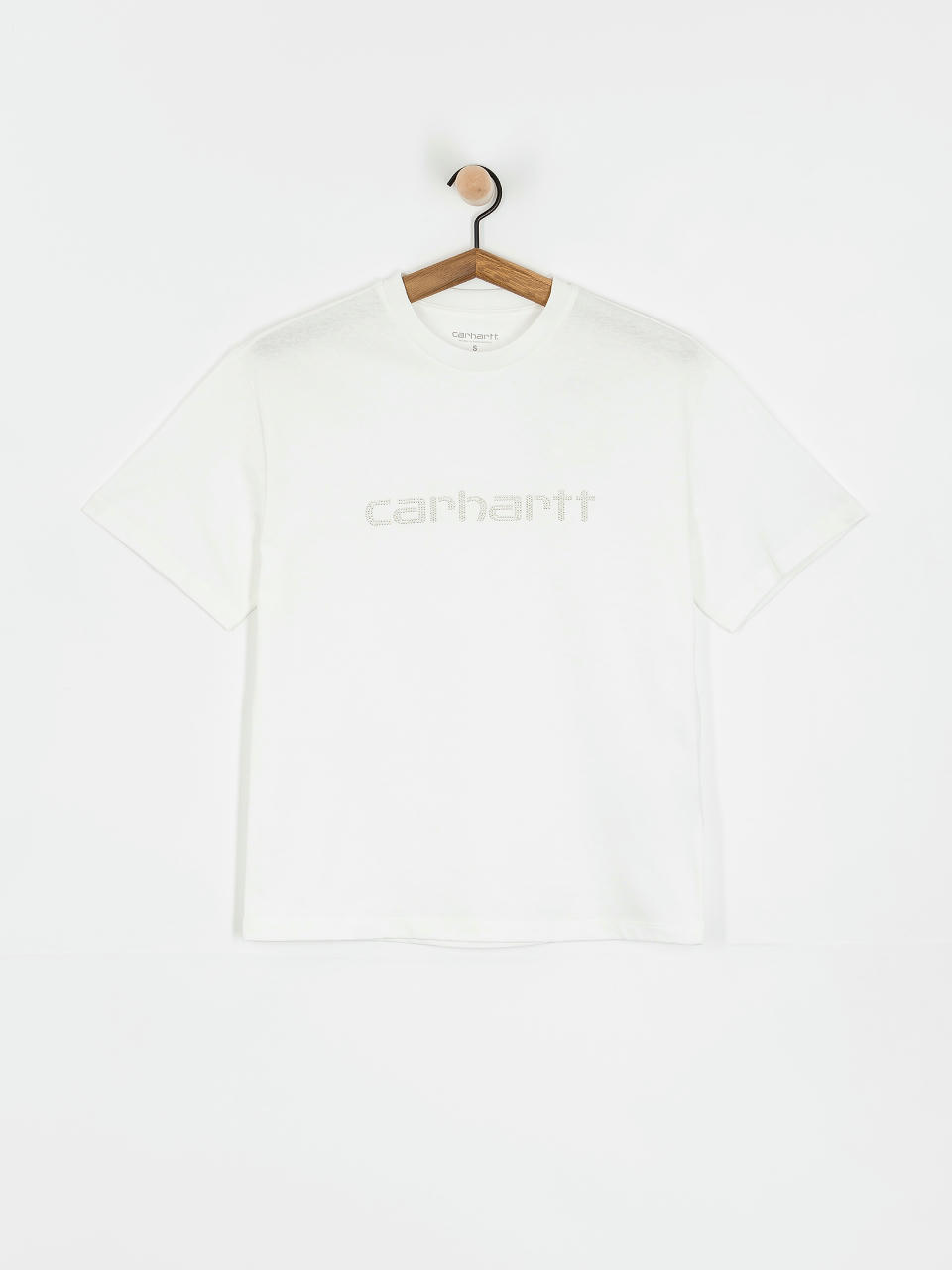 Carhartt WIP Rivet Script Wmn Póló (white/silver)