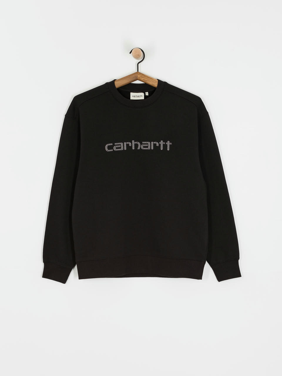 Carhartt WIP Rivet Script Wmn Pulóver (black/silver)