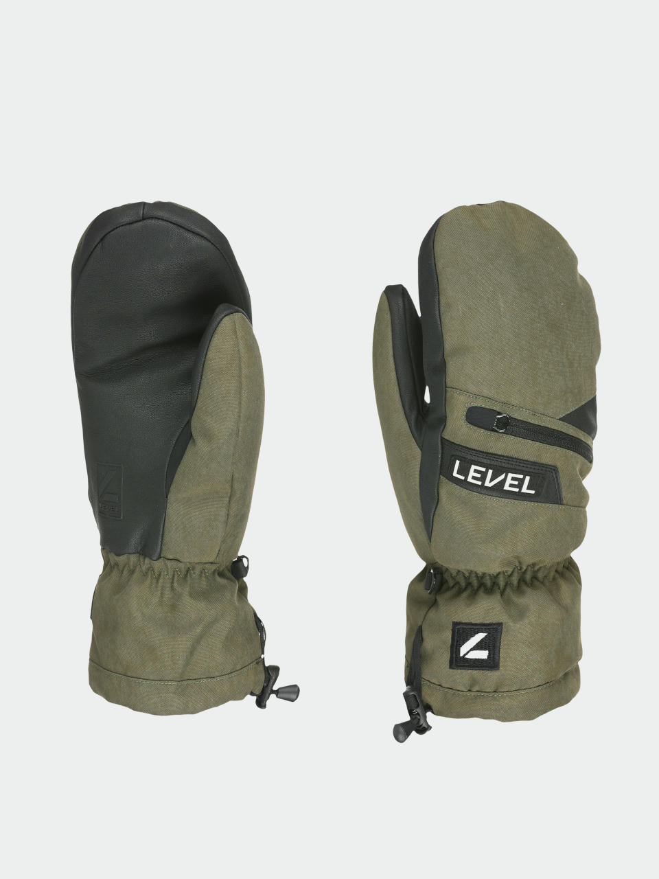 Kesztyű Level Switchback Mitt (olive green)