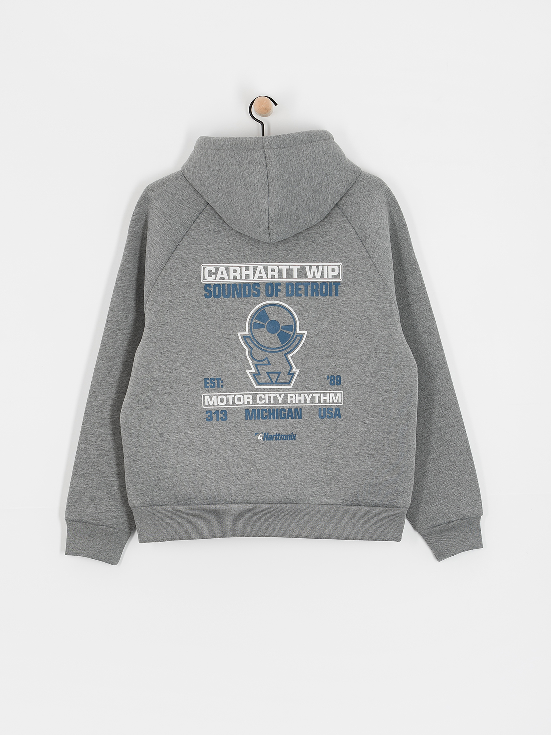Dzseki Carhartt WIP Harttronix Car Lux (dark grey heather/grey)