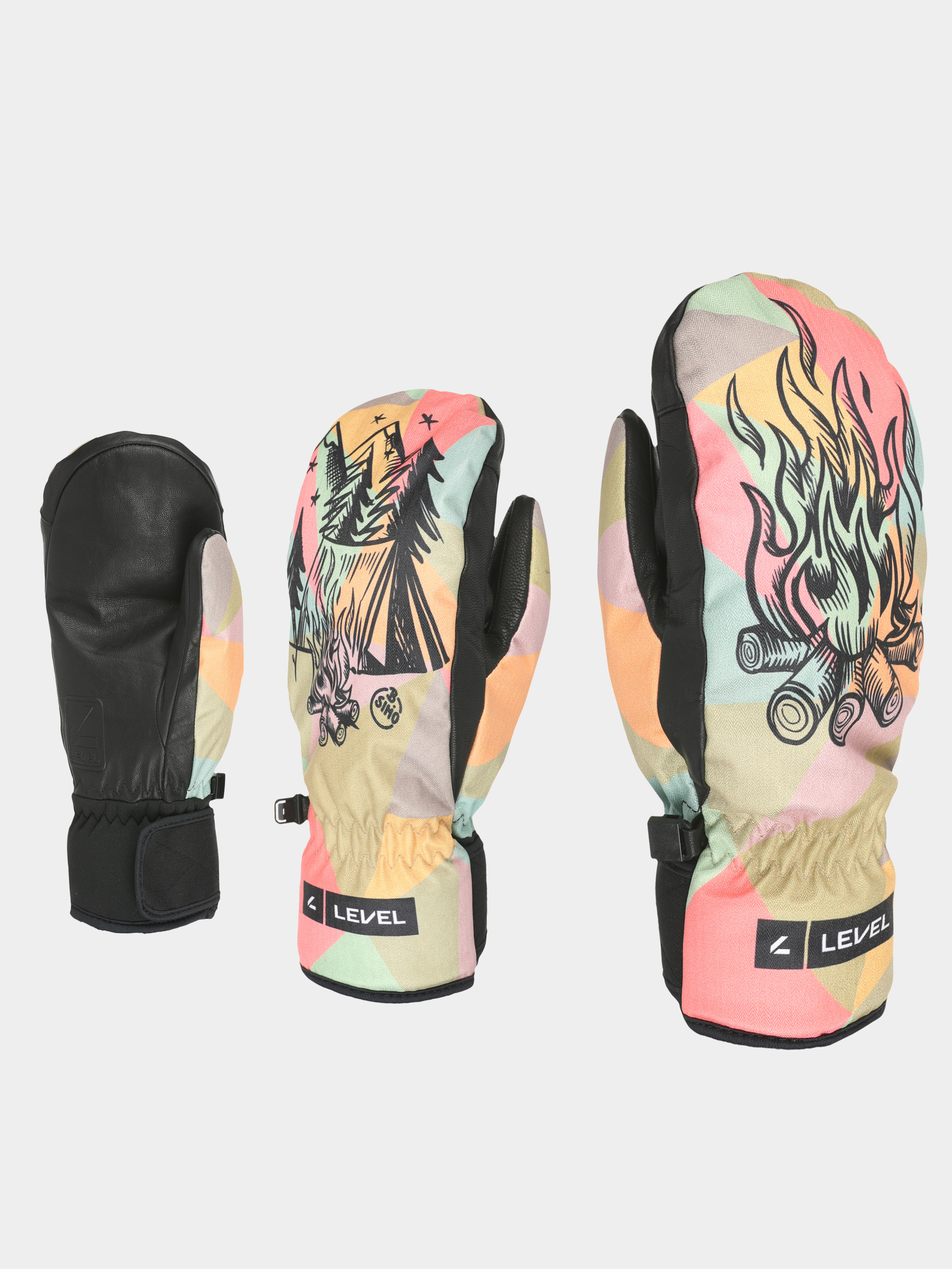 Kesztyu0171 Level Vertigo Pro Mitt (black camo)