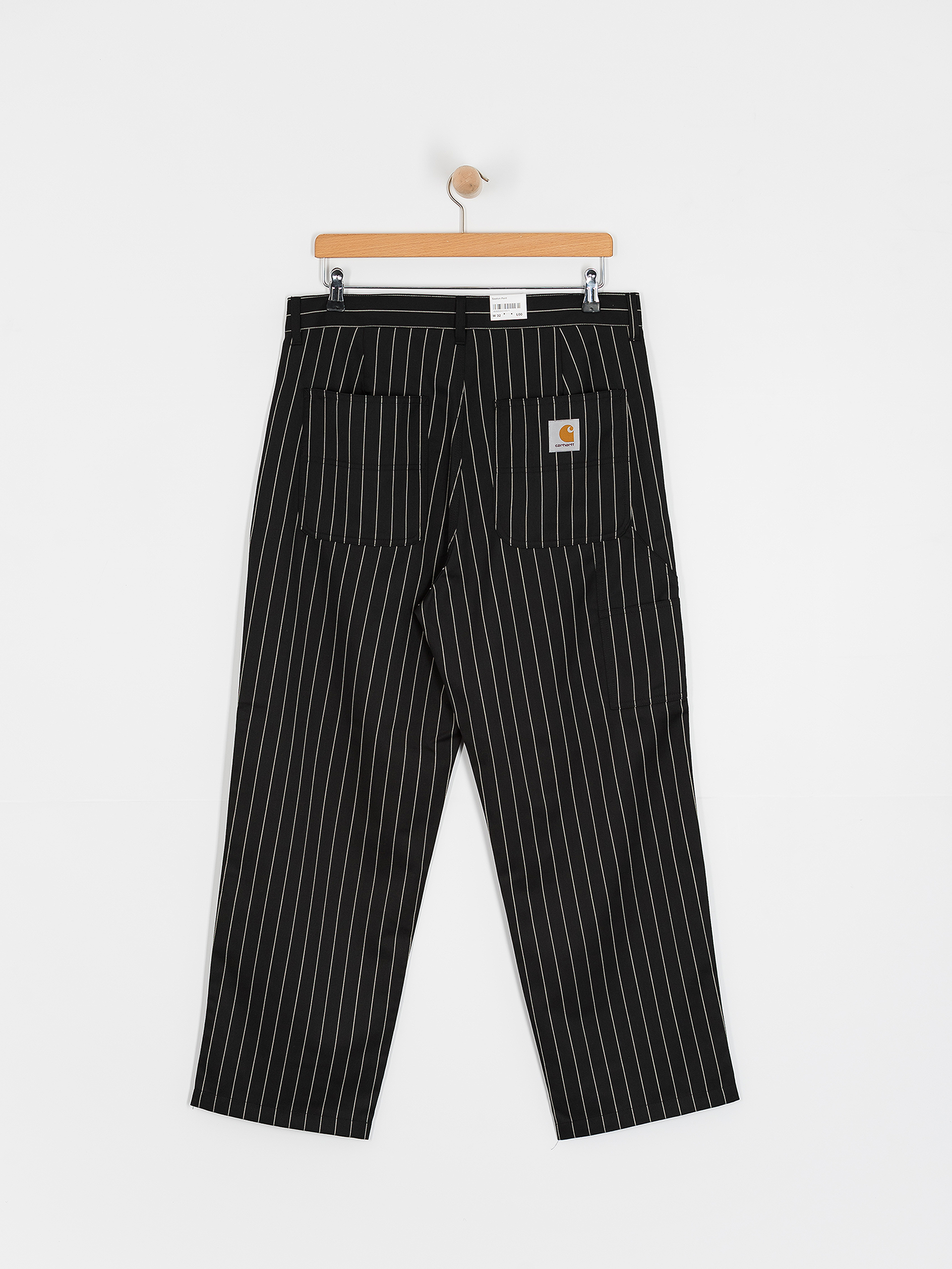 Carhartt WIP Seaton Kisnadrág (seaton stripe black)