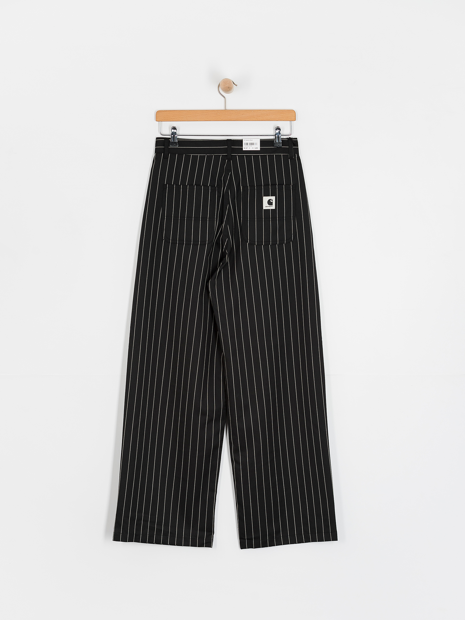 Carhartt WIP Seaton Wmn Kisnadrág (seaton stripe black)
