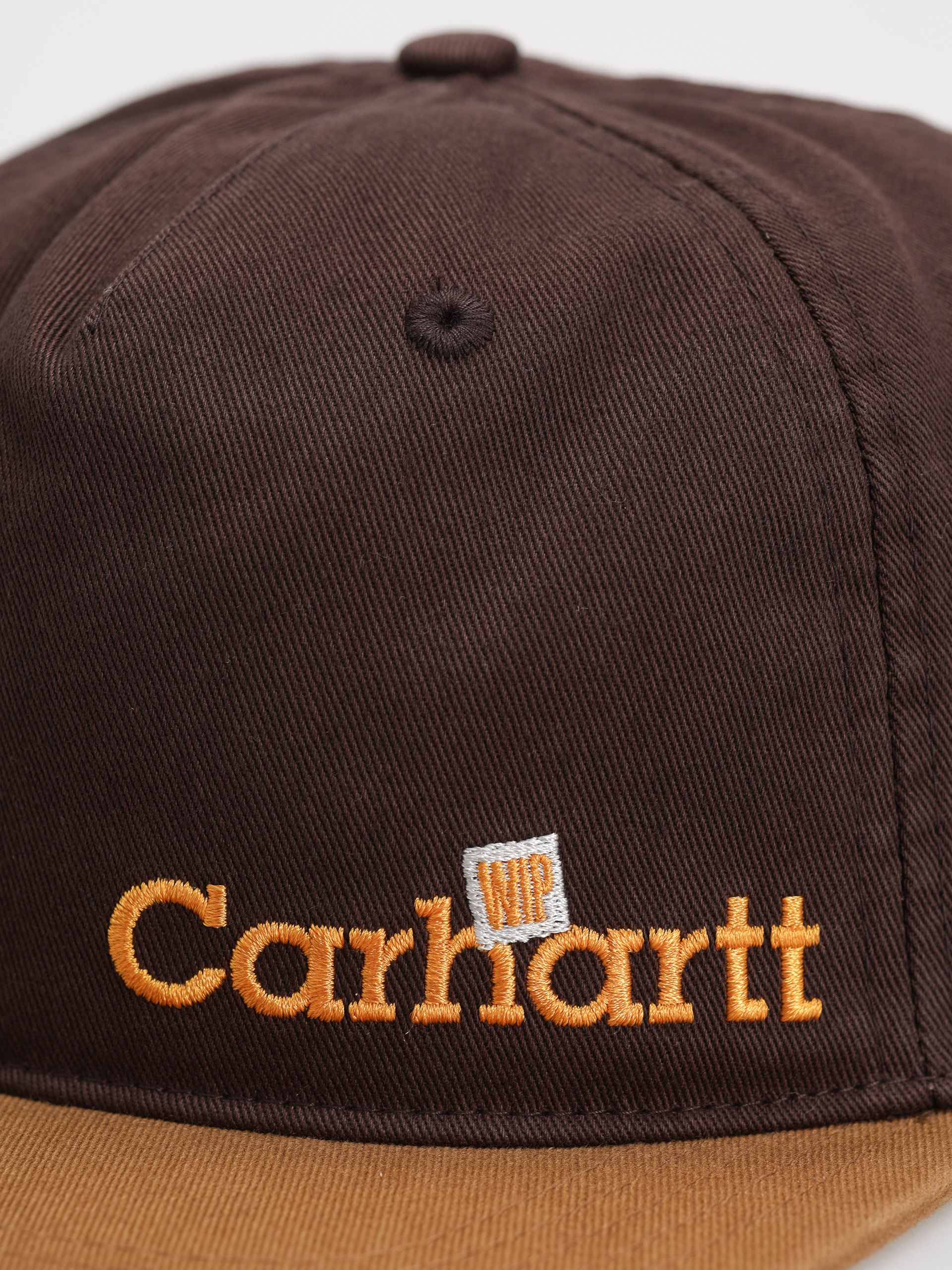 Baseball sapka Carhartt WIP Label Script Coach (brown)