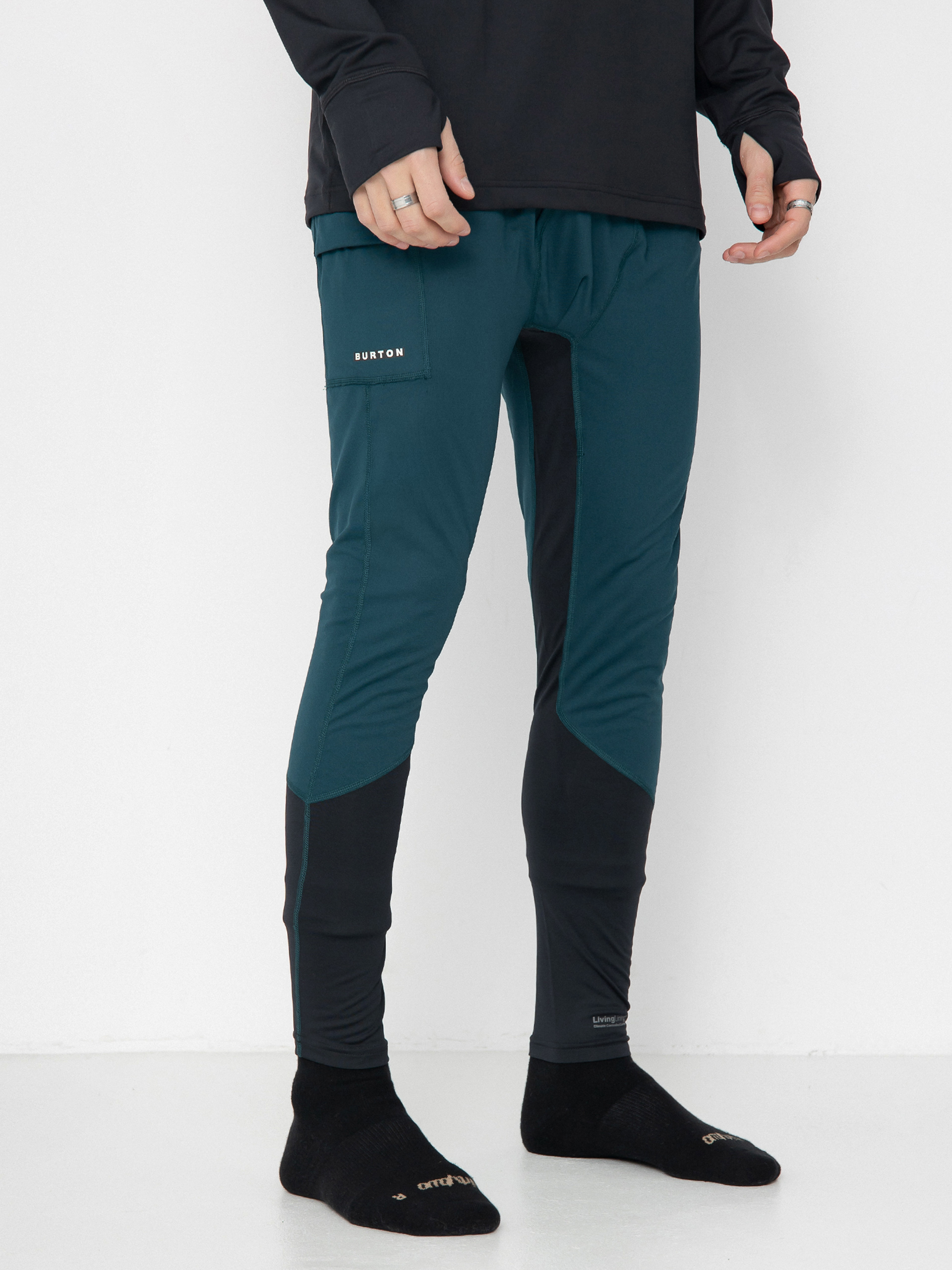 Férfi Thermo leggings Burton Midweight X (deep emerald)