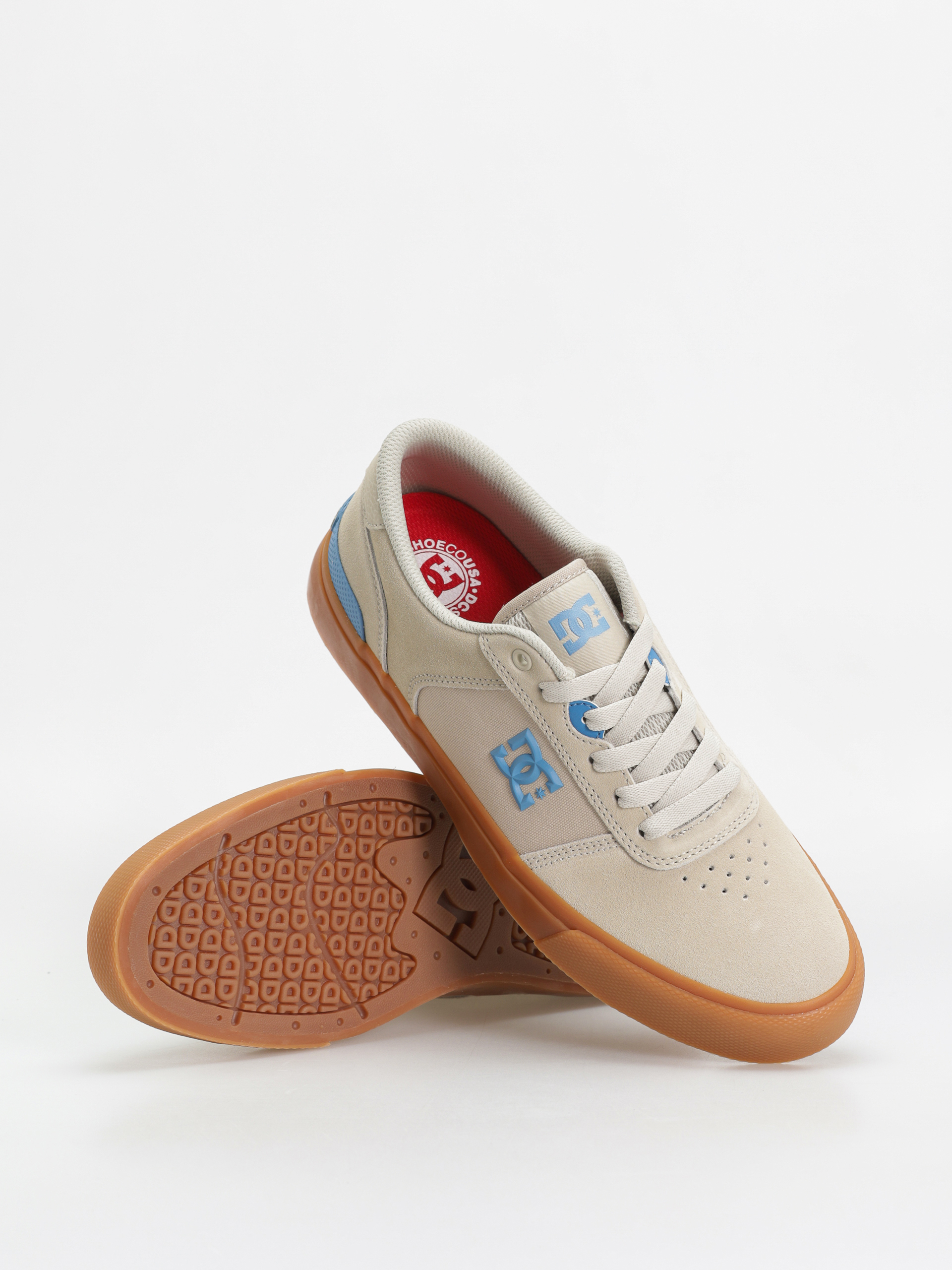 DC Teknic S Cipők (white/gum)