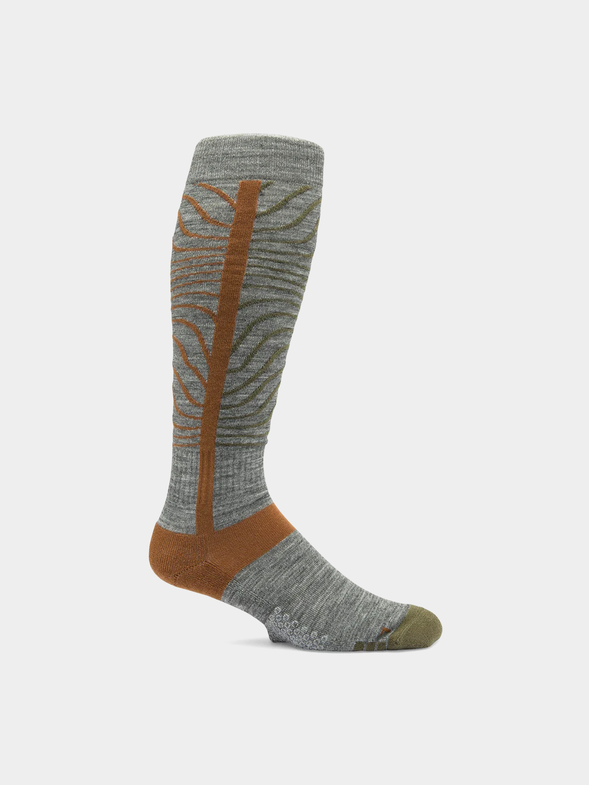 Zokni Volcom Heavy Over The Calf (heather grey)