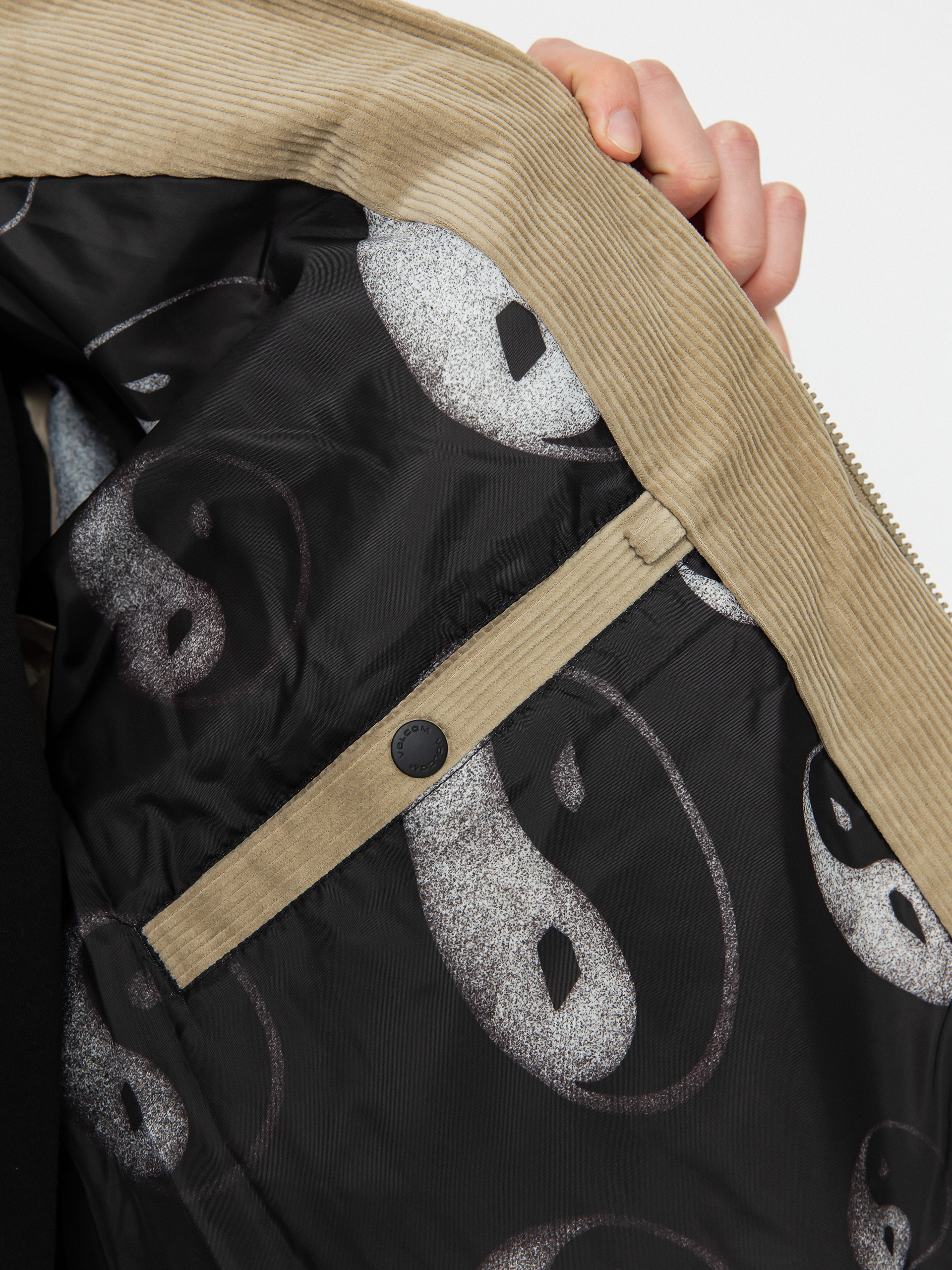 Dzseki Volcom Walltz Cord (khaki)