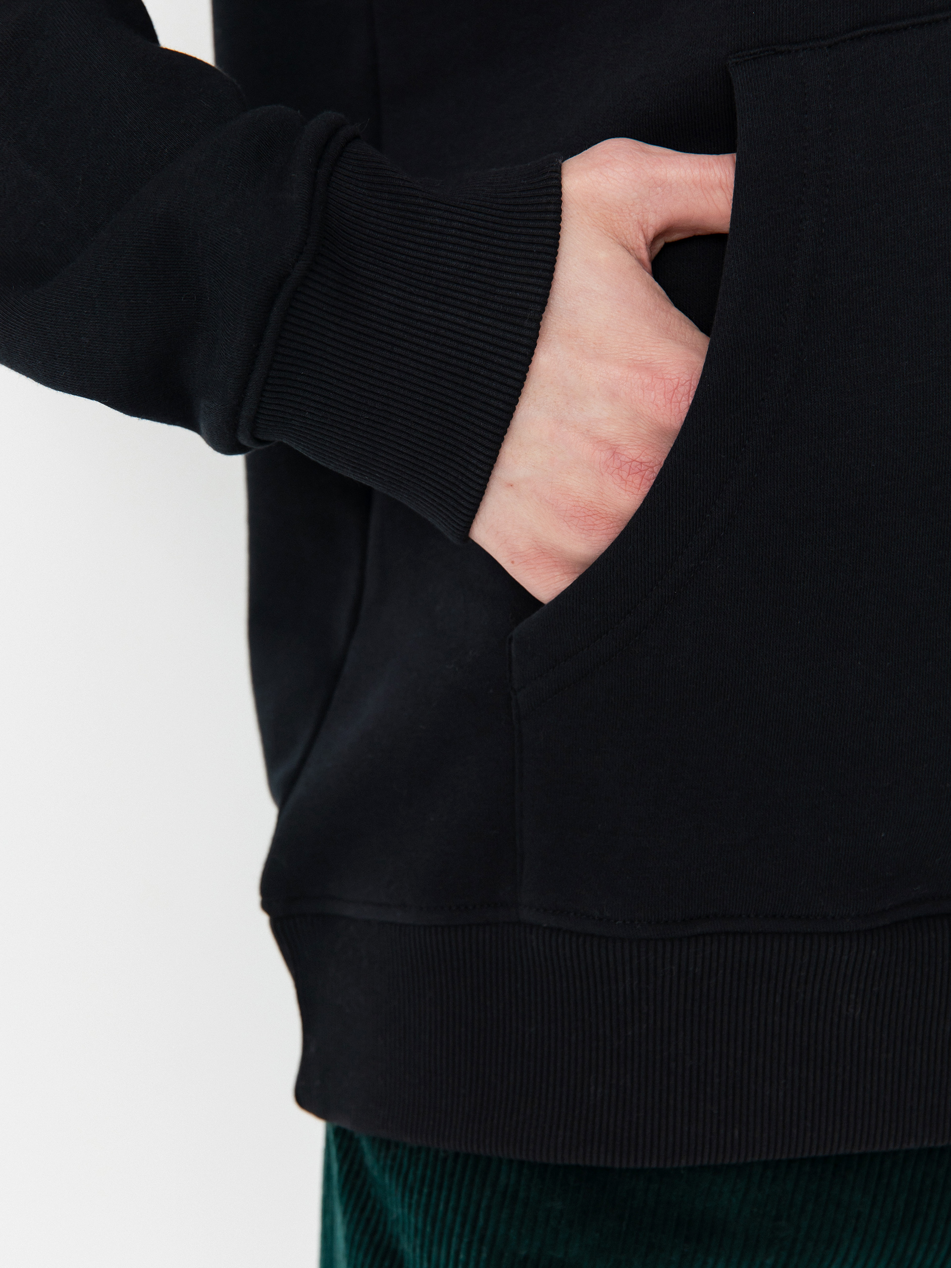 Kapucnis pulóver Element Cornell Classic HD (flint black)