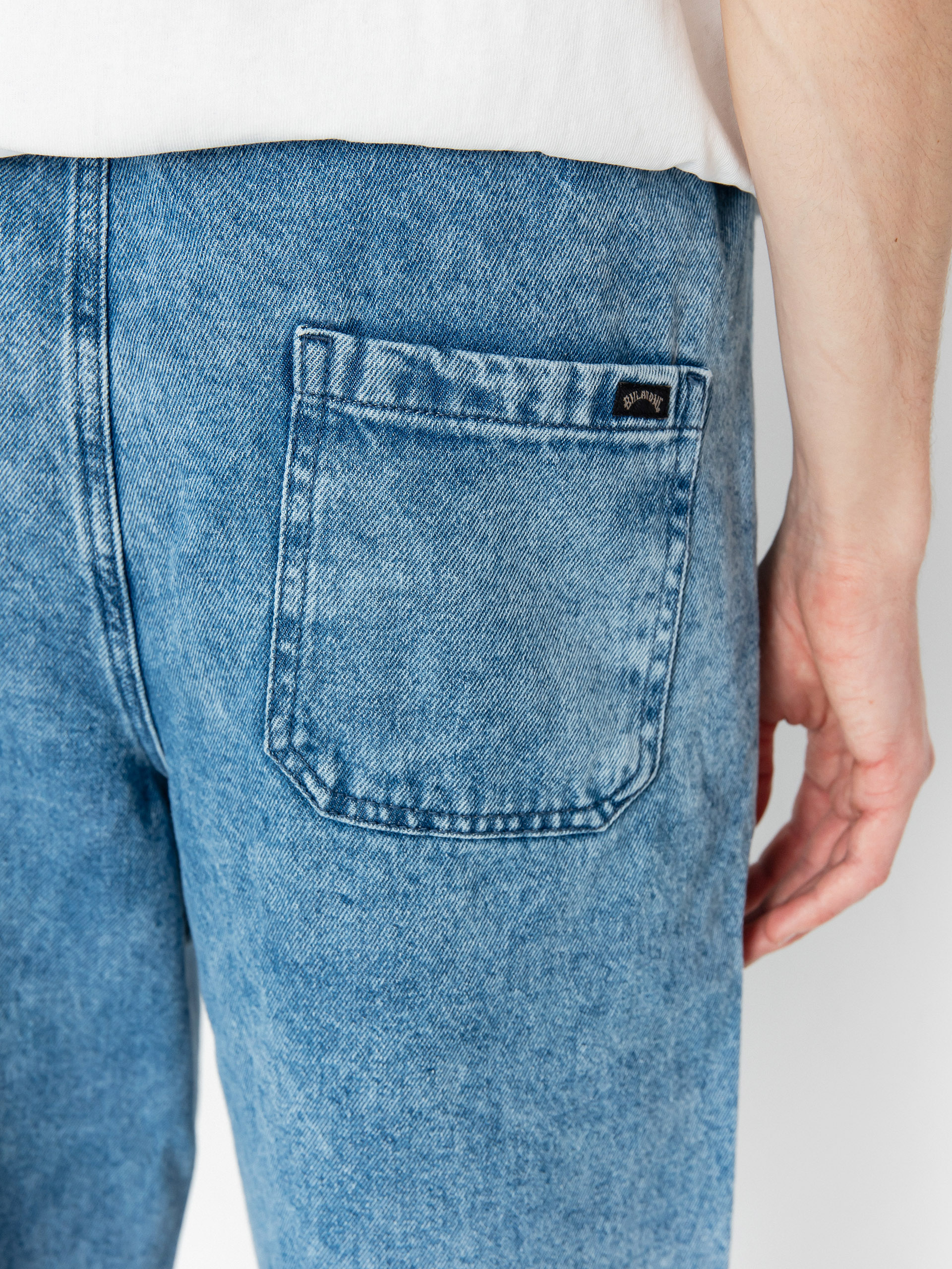 Billabong Larry Denim Kisnadrág (washed blue)