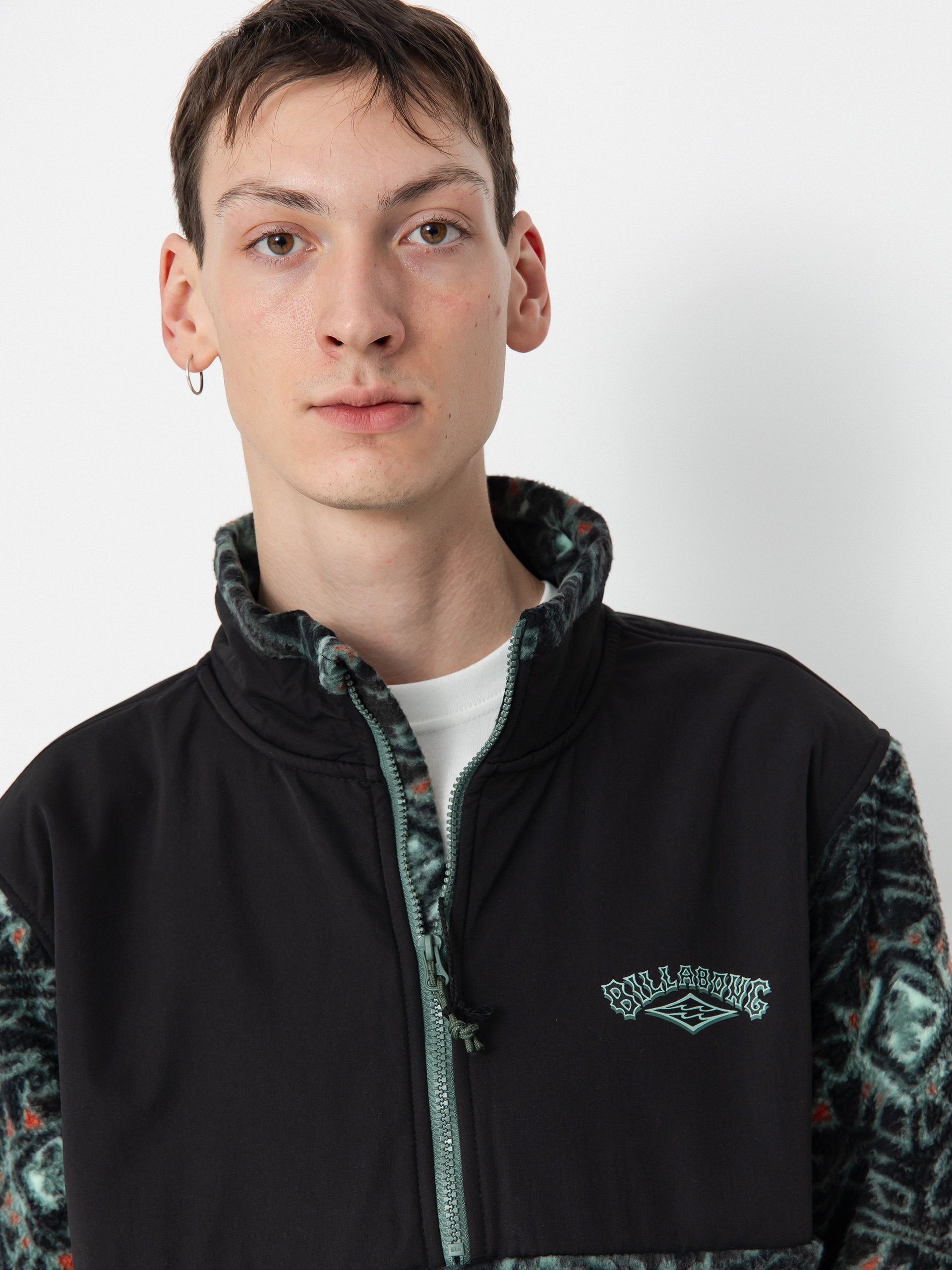 Férfi Polár pulóver Billabong Boundary Re-Issue (black)