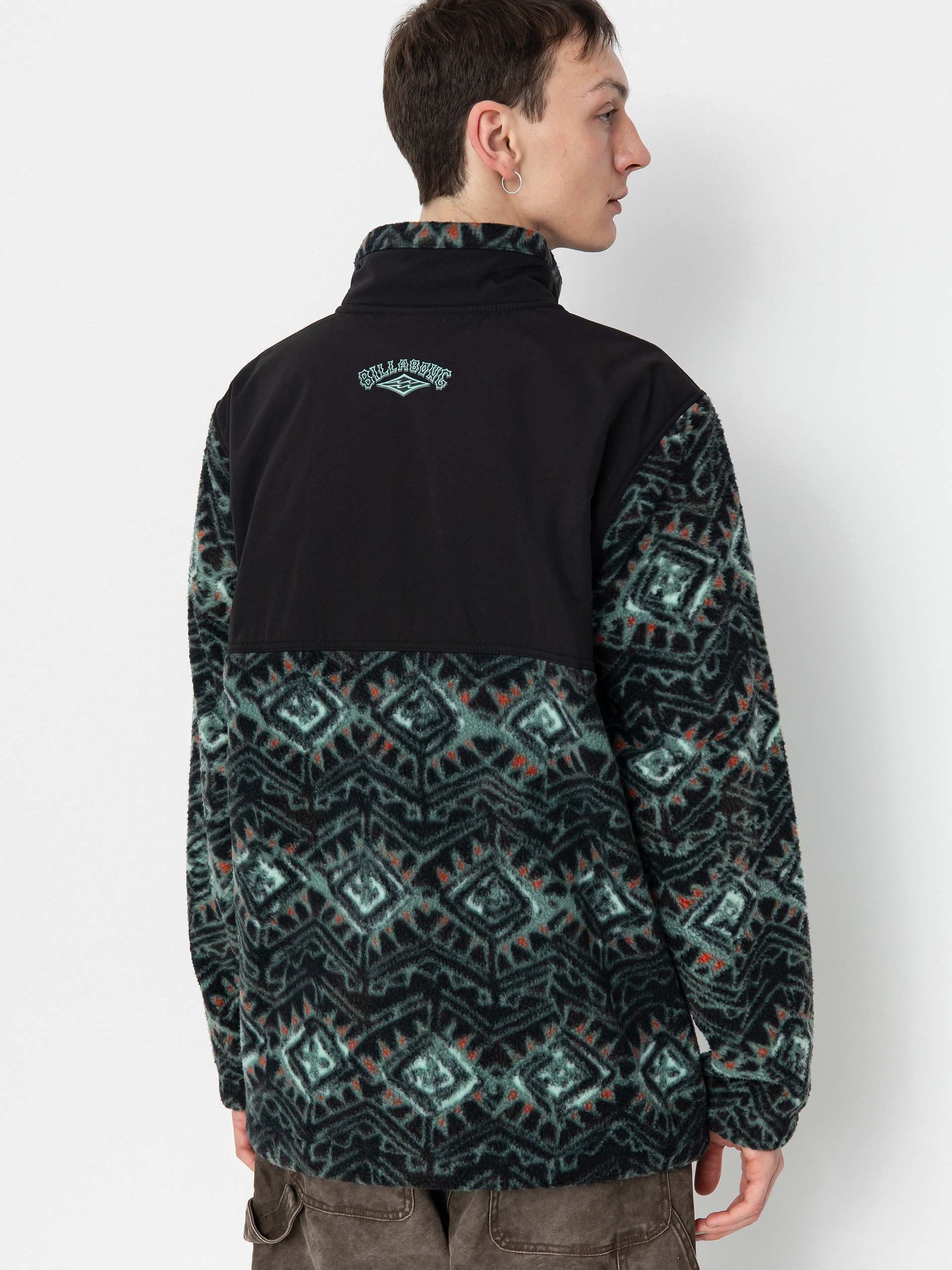 Férfi Polár pulóver Billabong Boundary Re-Issue (black)