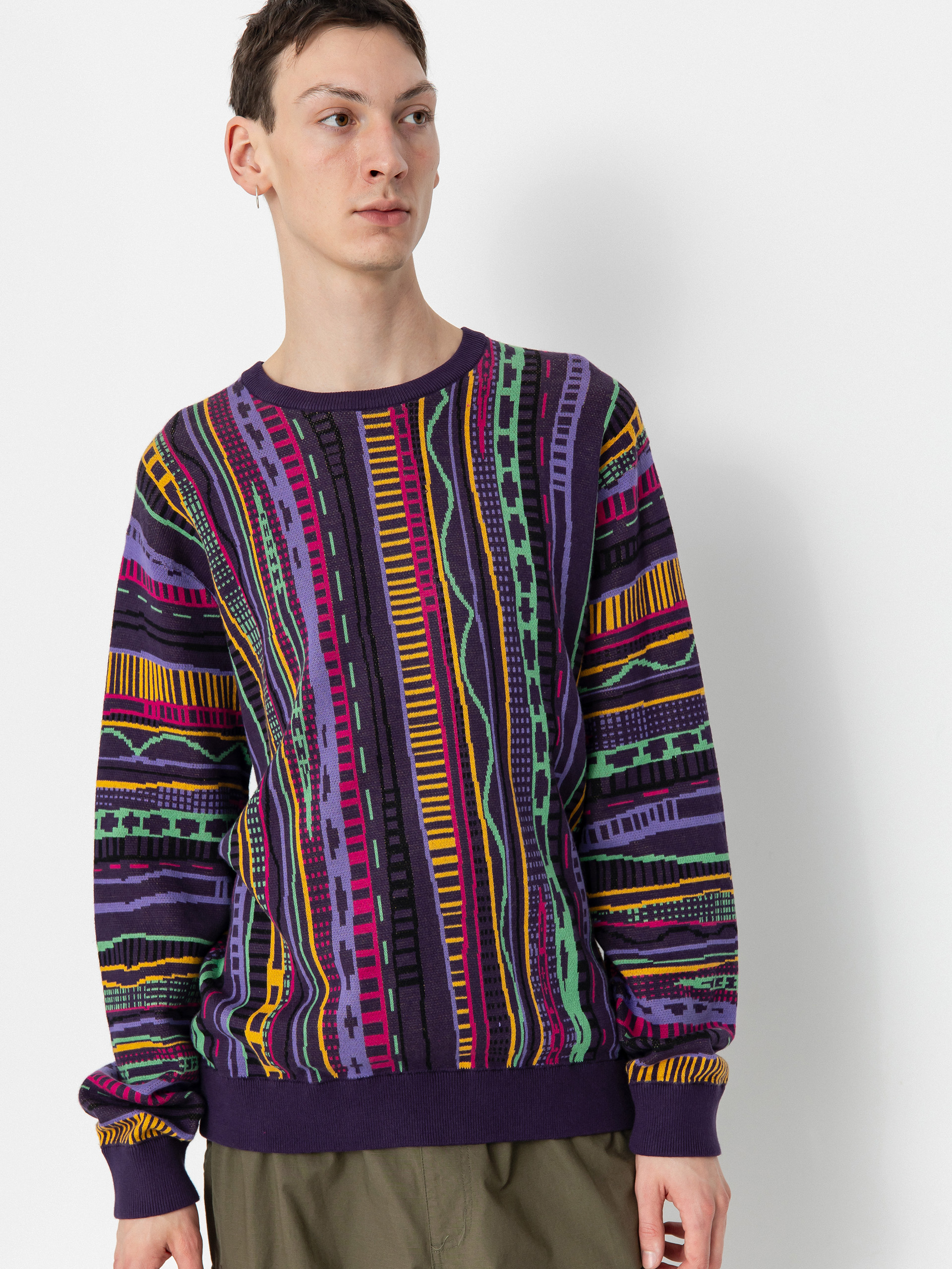 Iriedaily Theodore Knit Pulu00f3ver (deep purple)