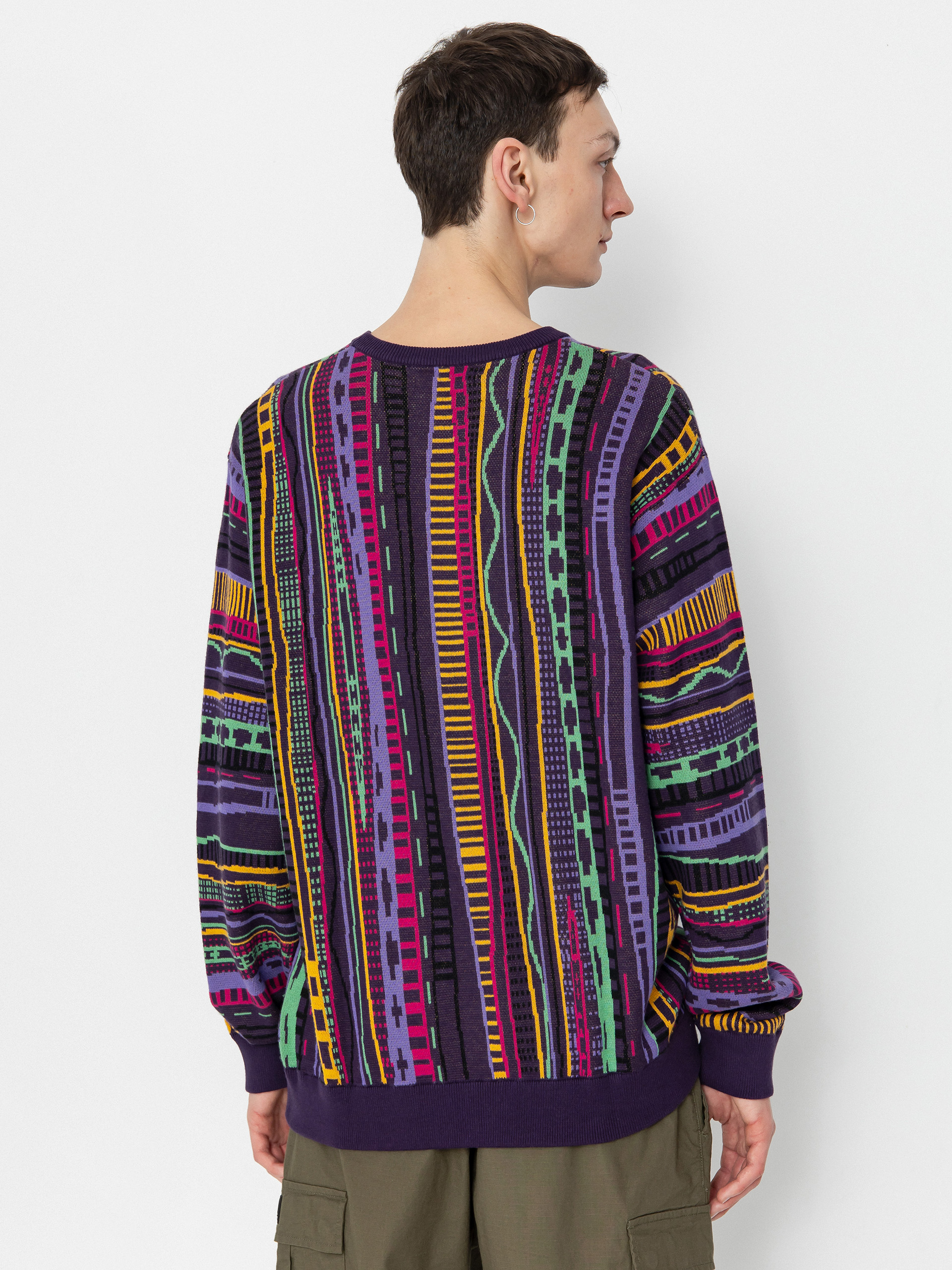 Iriedaily Theodore Knit Pulóver (deep purple)