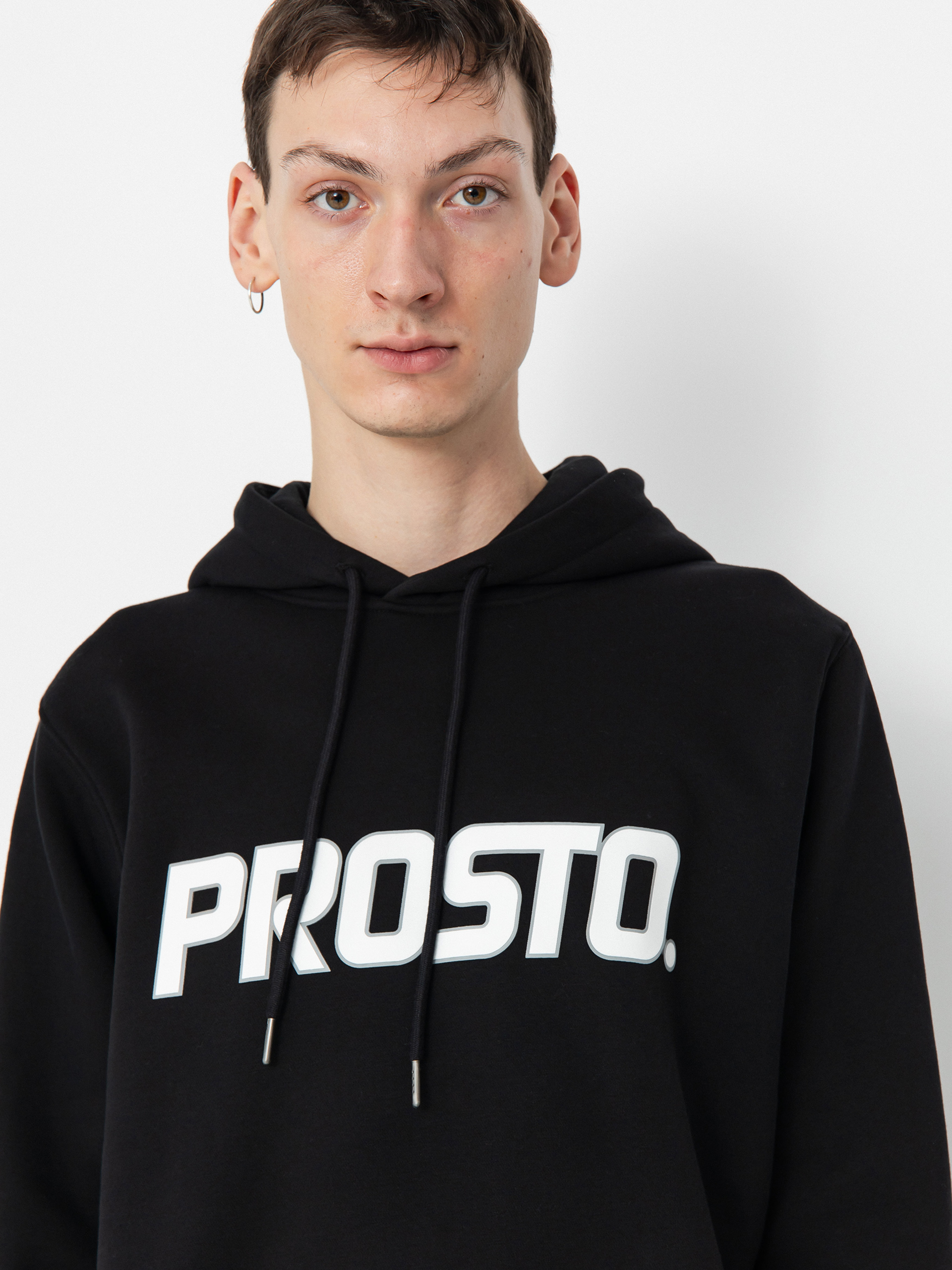 Prosto Sweer HD Kapucnis pulóver (black)