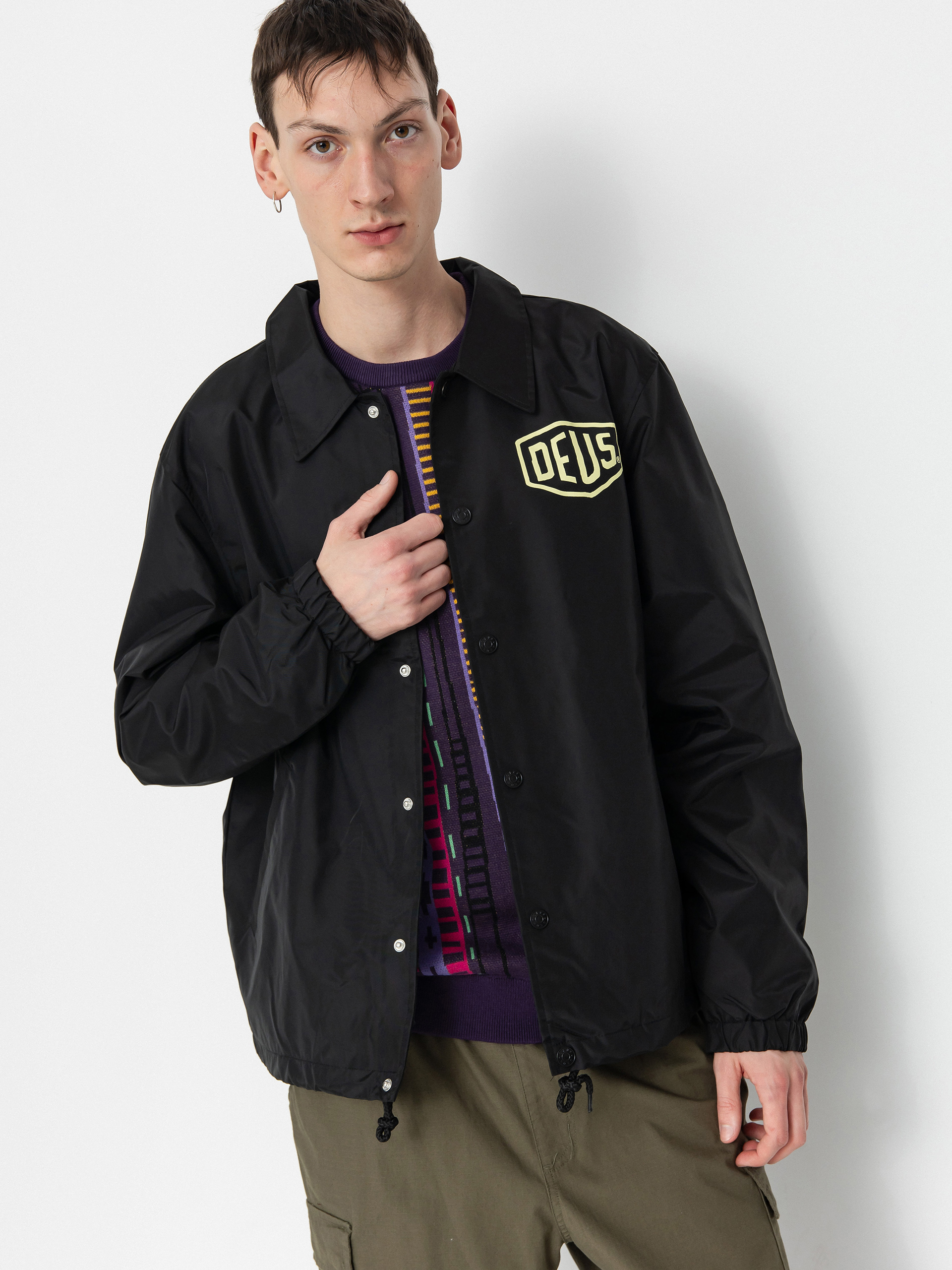 Dzseki Deus Ex Machina Venice Coach (black)