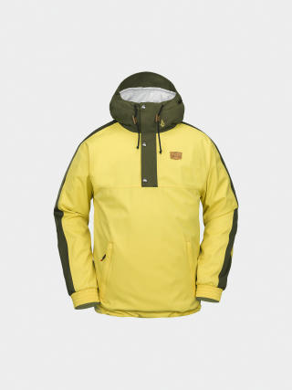 Snowboard dzseki Volcom Longo 20K Pullover (dark yellow)