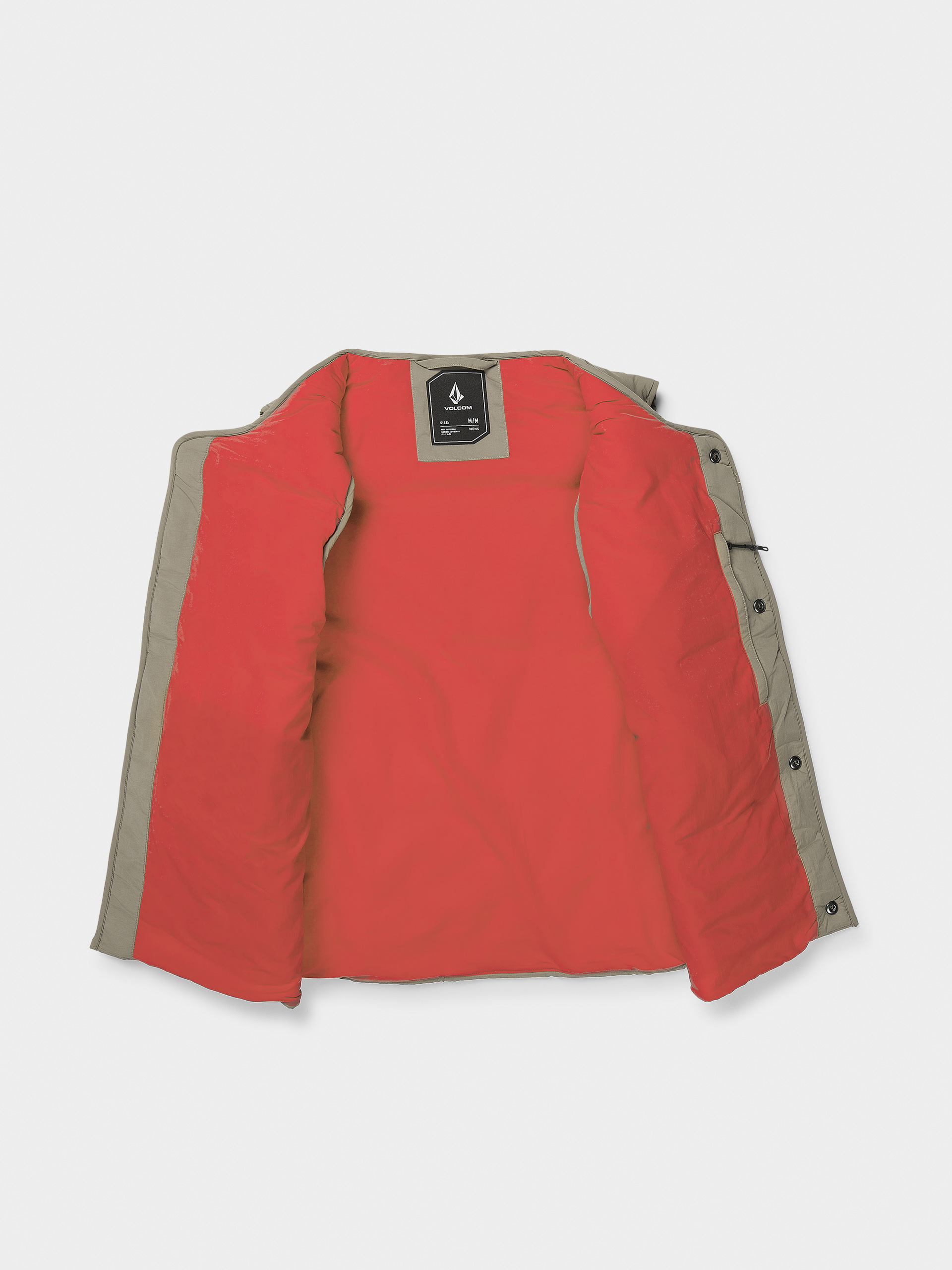 Mellény Volcom Layered Up Vest (chestnut brown)