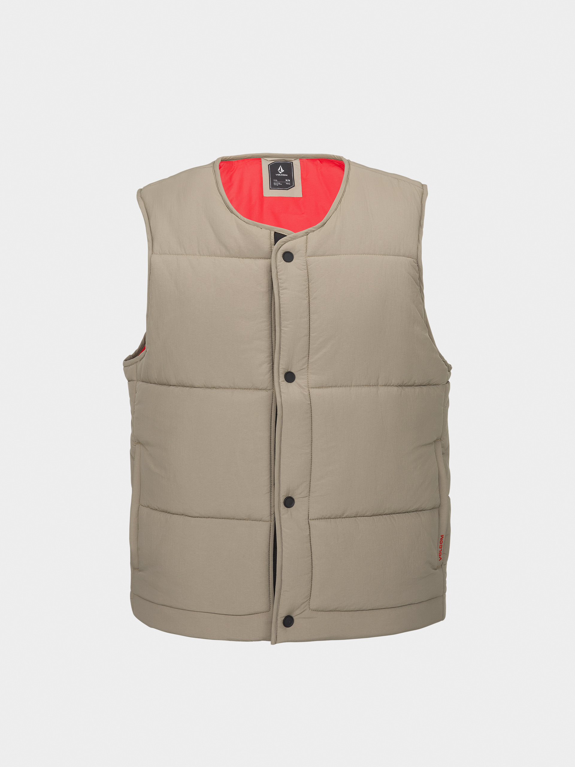 Mellény Volcom Layered Up Vest (chestnut brown)