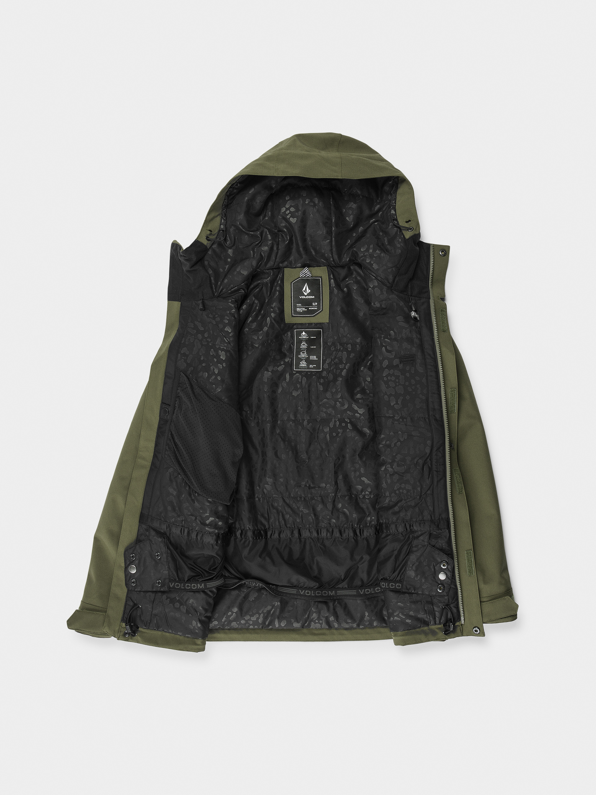 Női Snowboard dzseki Volcom Stoney Shadow Ins (ivy)