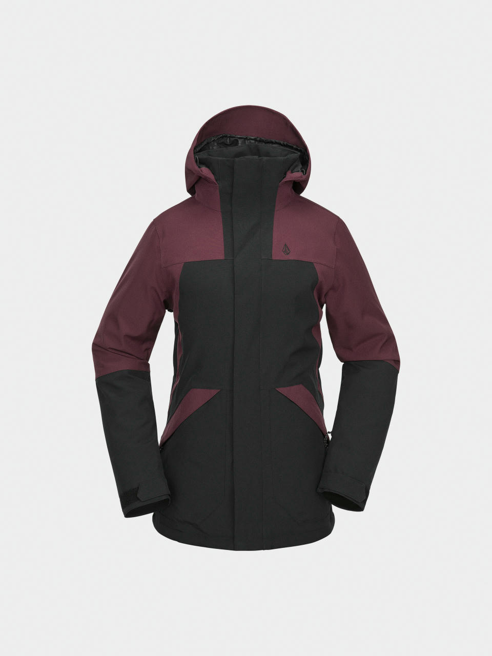 Női Snowboard dzseki Volcom Shelter 3D Stretch (burgundy)