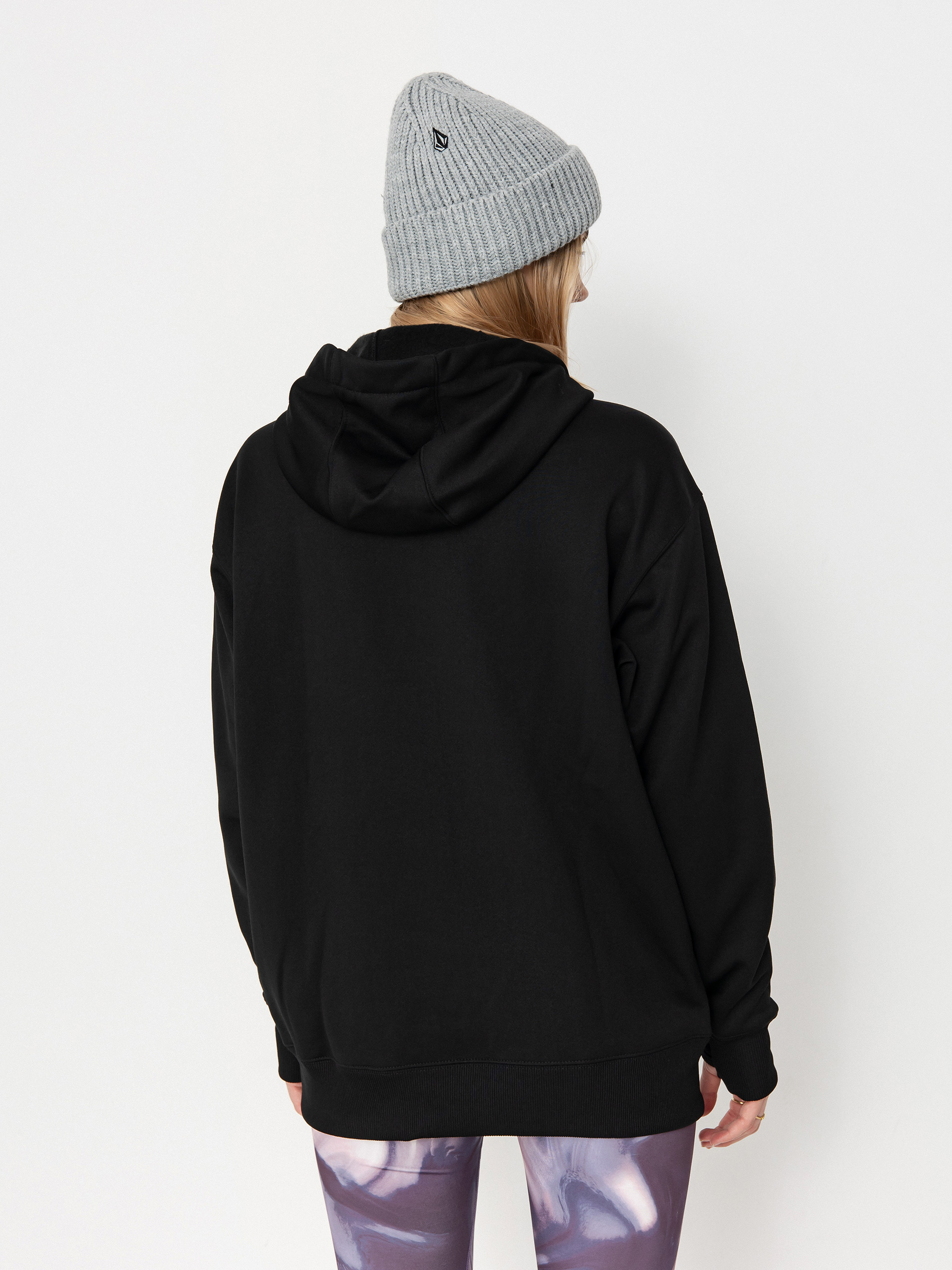 Női Volcom Riding Hydro HD Thermo pulóver (black)