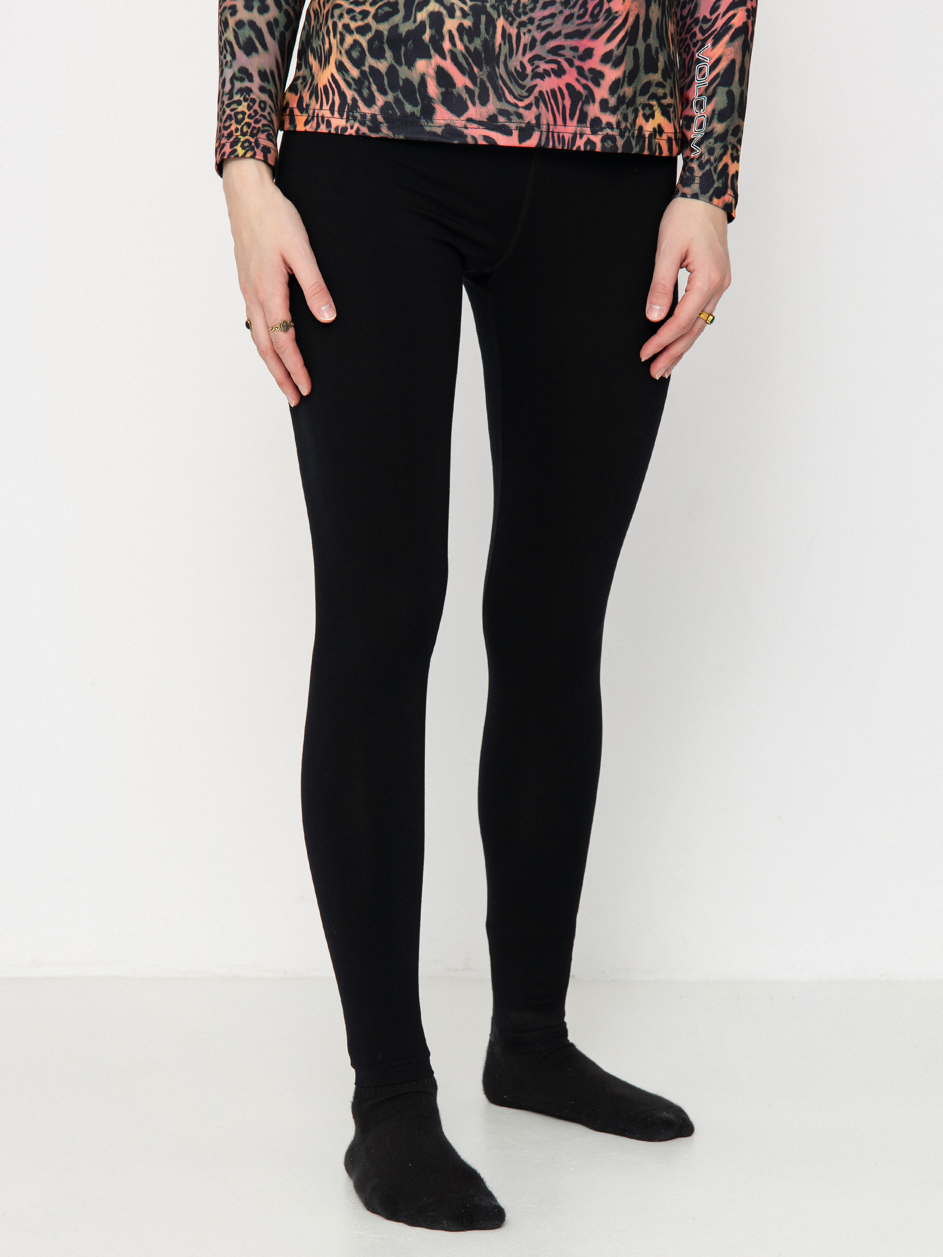 Női Thermo leggings Volcom Merino Blend (black)