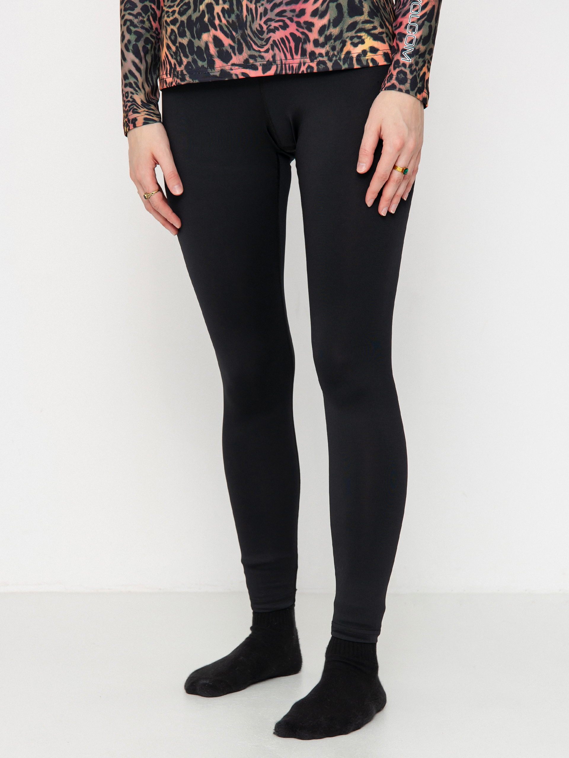 Női Thermo leggings Volcom V Science (black)