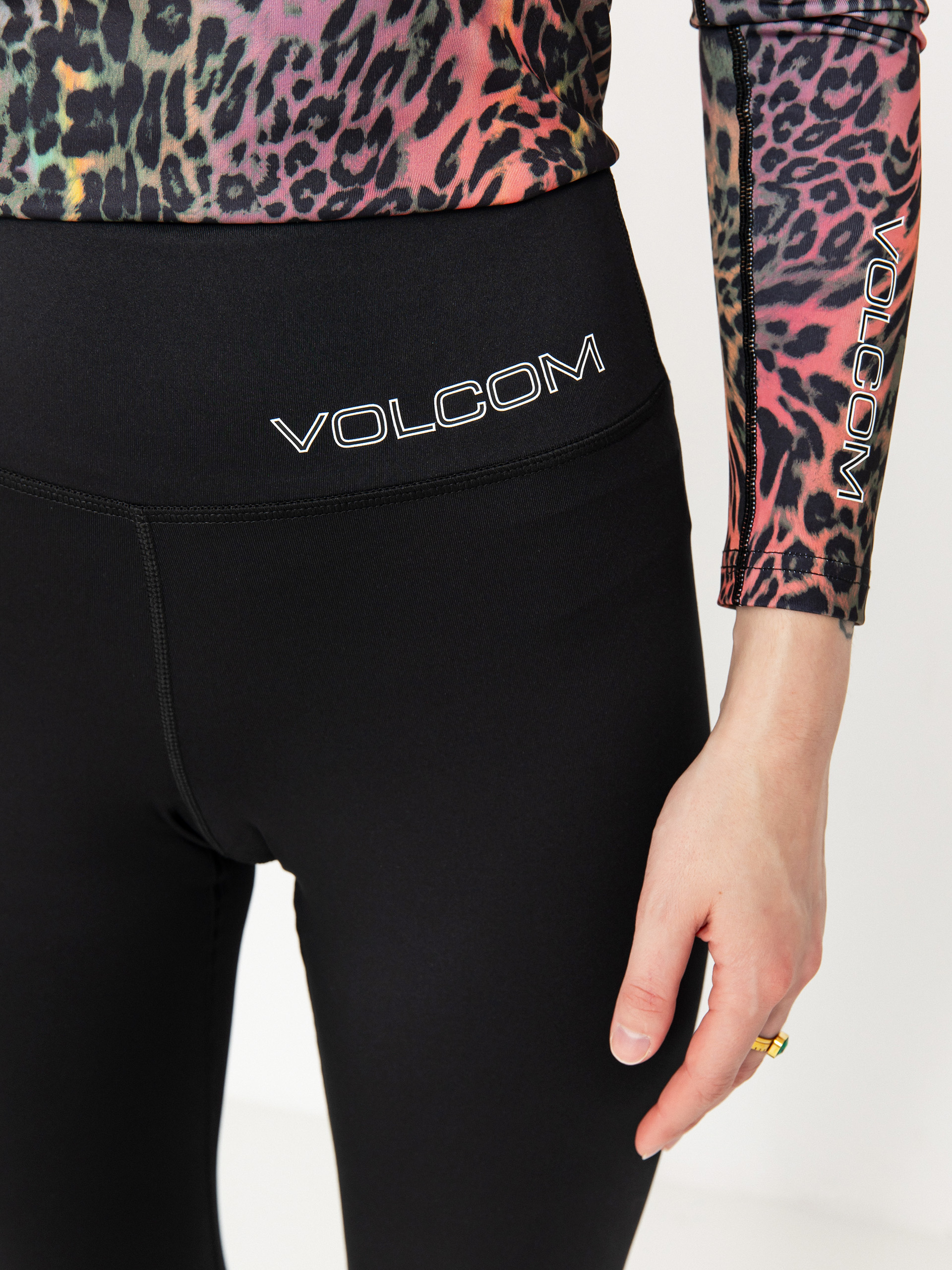 Női Thermo leggings Volcom V Science (black)