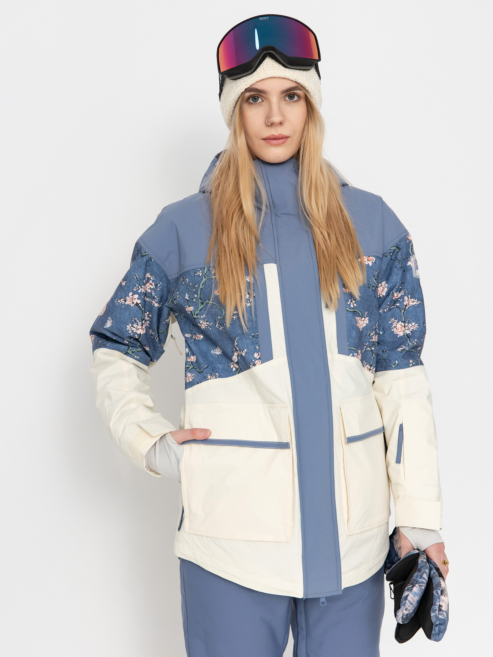 Női Roxy Chloe Kim Parka Snowboard dzseki (chloe blossom)