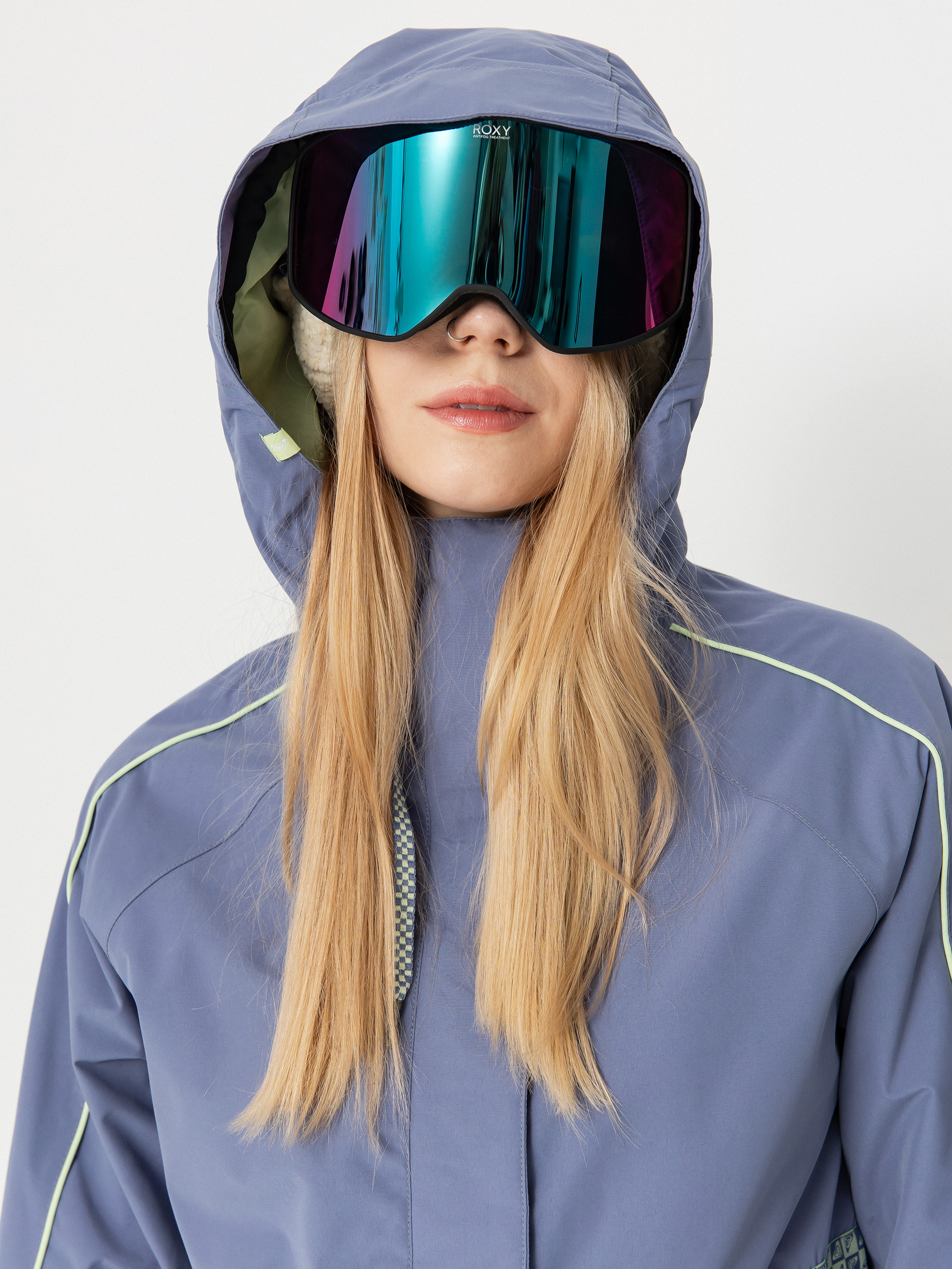 Női Snowboard dzseki Roxy Highridge Hoodie (wild wind)