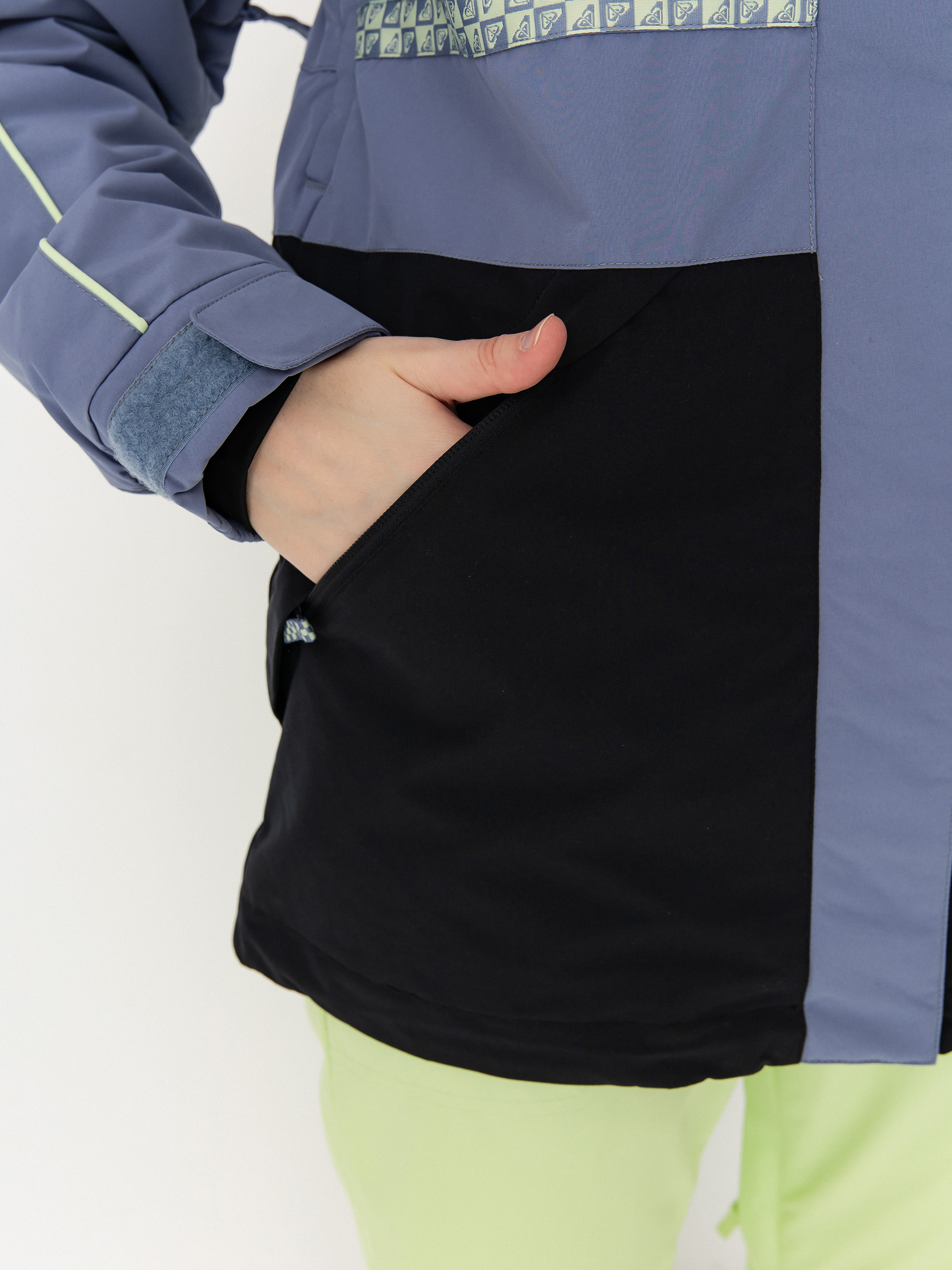 Női Snowboard dzseki Roxy Highridge Hoodie (wild wind)