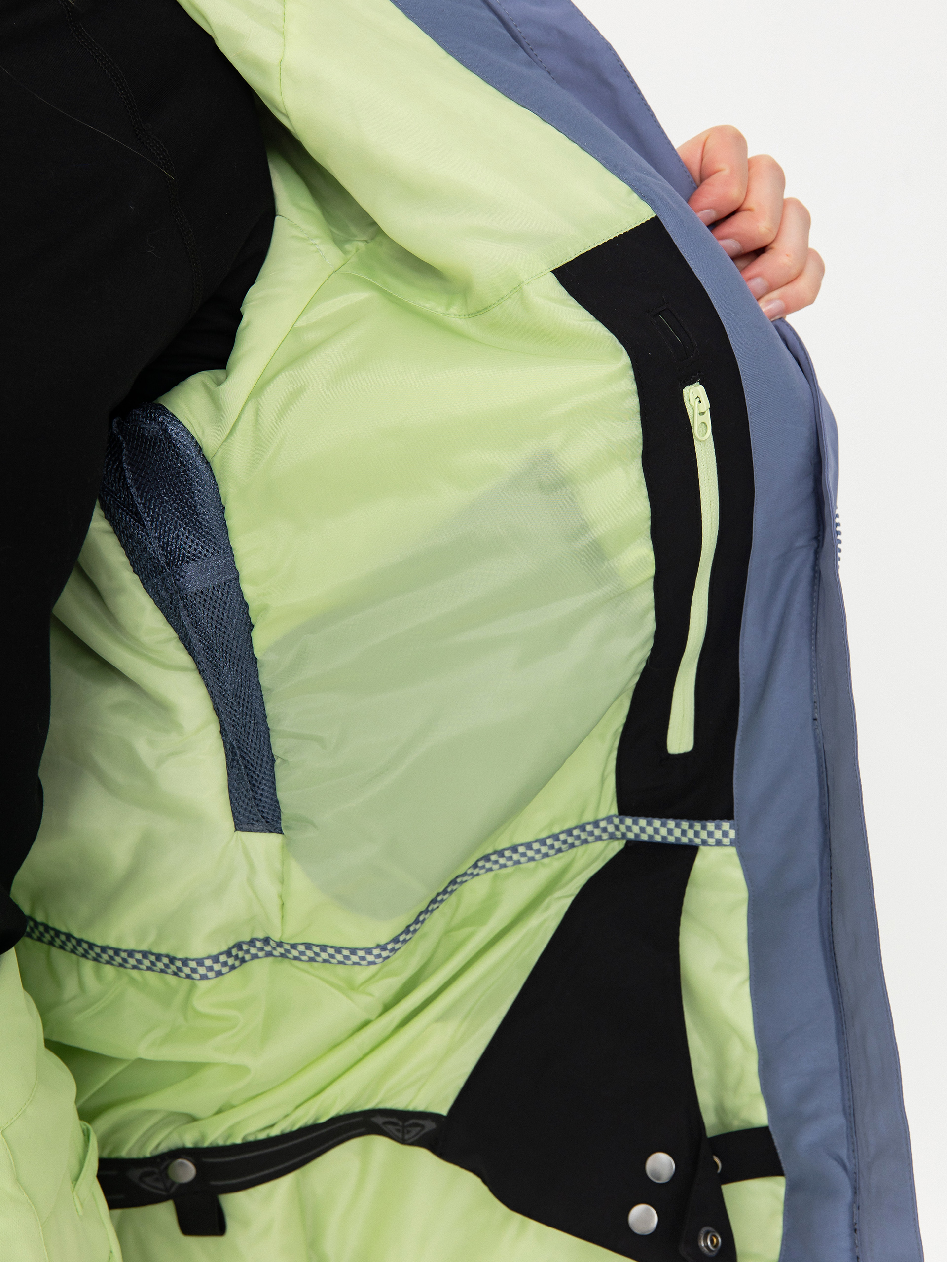 Női Snowboard dzseki Roxy Highridge Hoodie (wild wind)