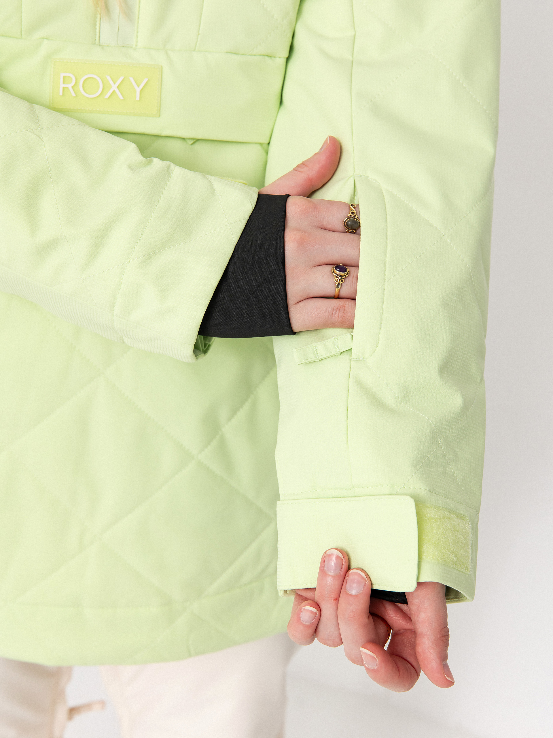 Női Snowboard dzseki Roxy Radiant Lines Overhead (butterfly)