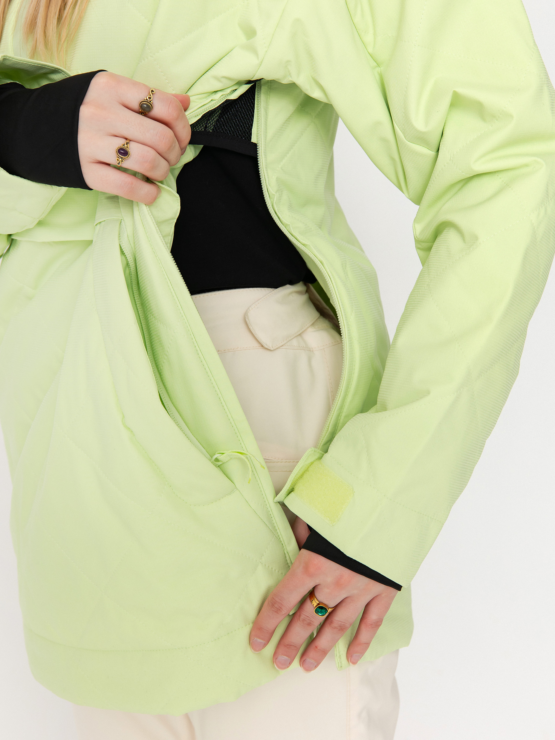 Női Snowboard dzseki Roxy Radiant Lines Overhead (butterfly)