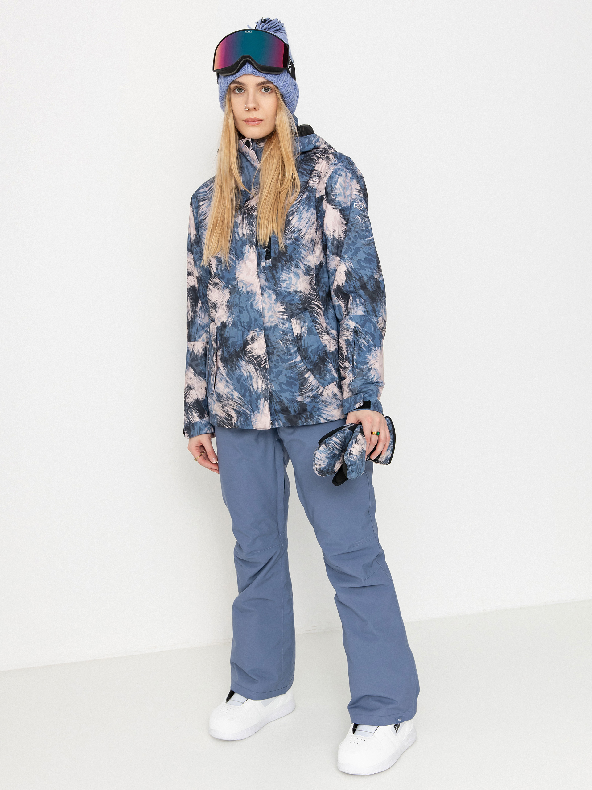 Női Roxy Jetty Snowboard dzseki (darknight)