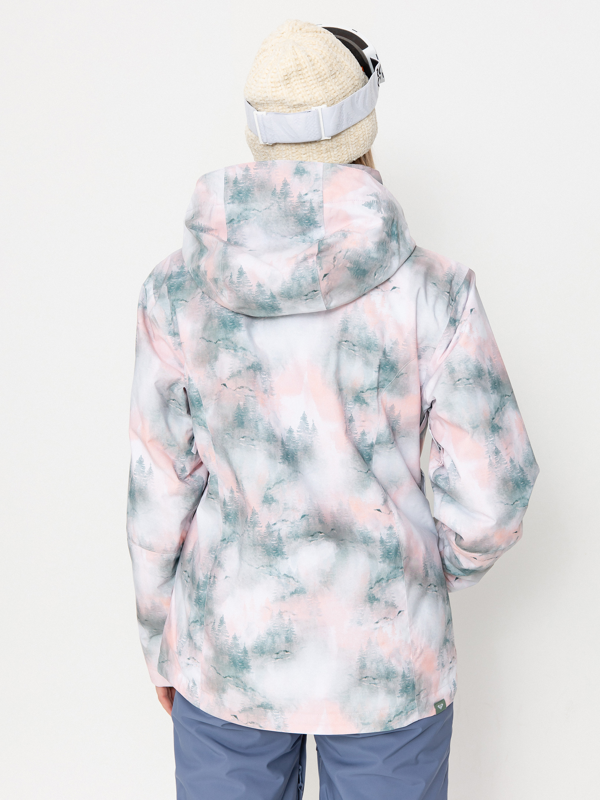 Női Snowboard dzseki Roxy Jetty (mystery fog)