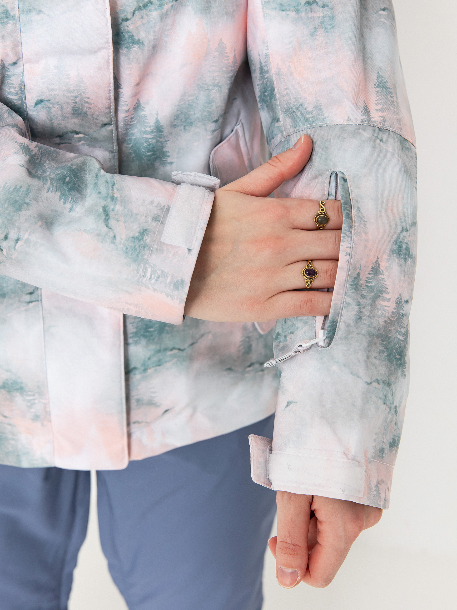 Női Snowboard dzseki Roxy Jetty (mystery fog)