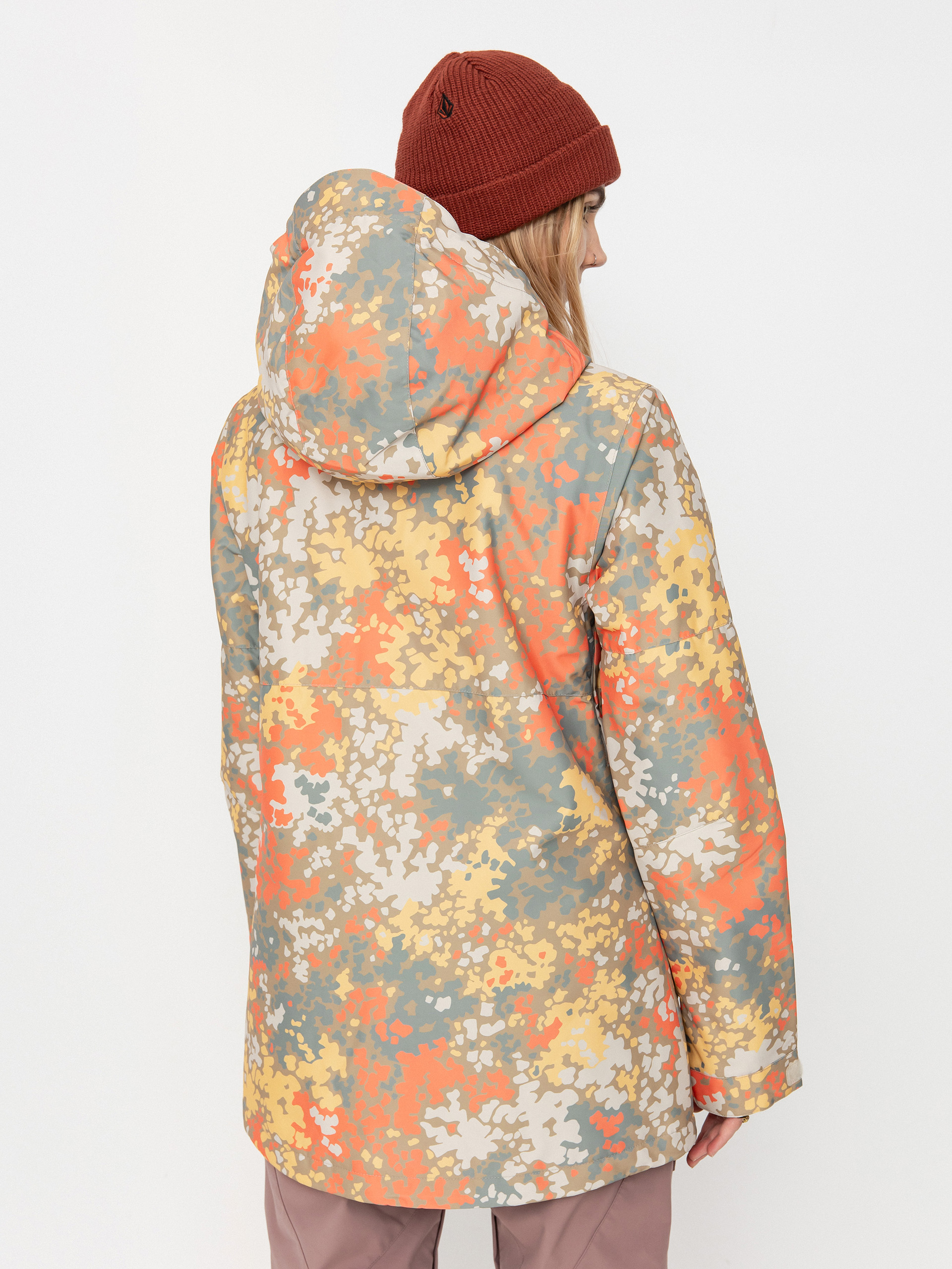 Női DC Cruiser Snowboard dzseki (fractal coral)