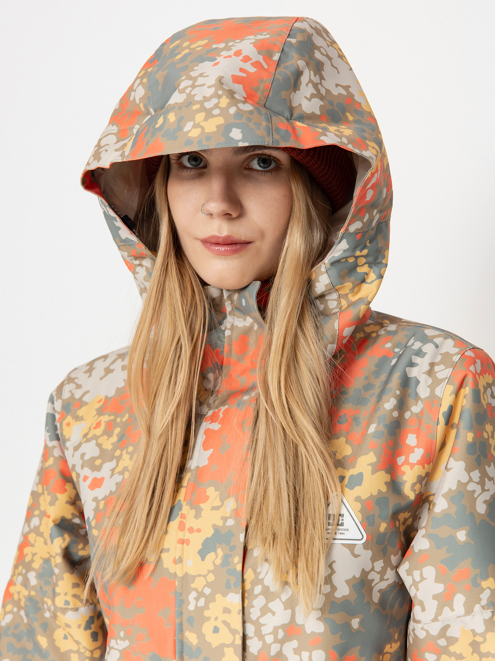 Női DC Cruiser Snowboard dzseki (fractal coral)