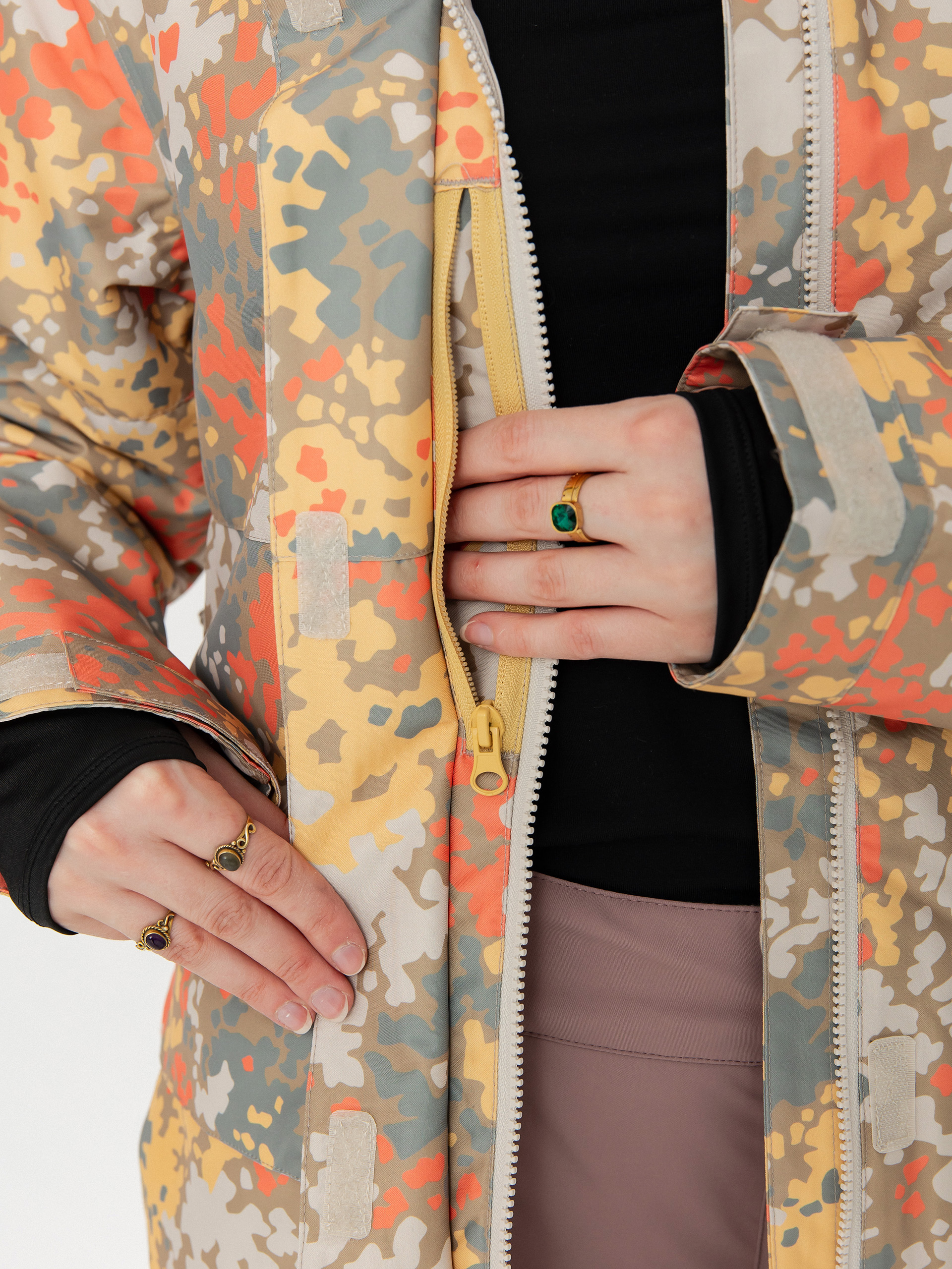 Női DC Cruiser Snowboard dzseki (fractal coral)