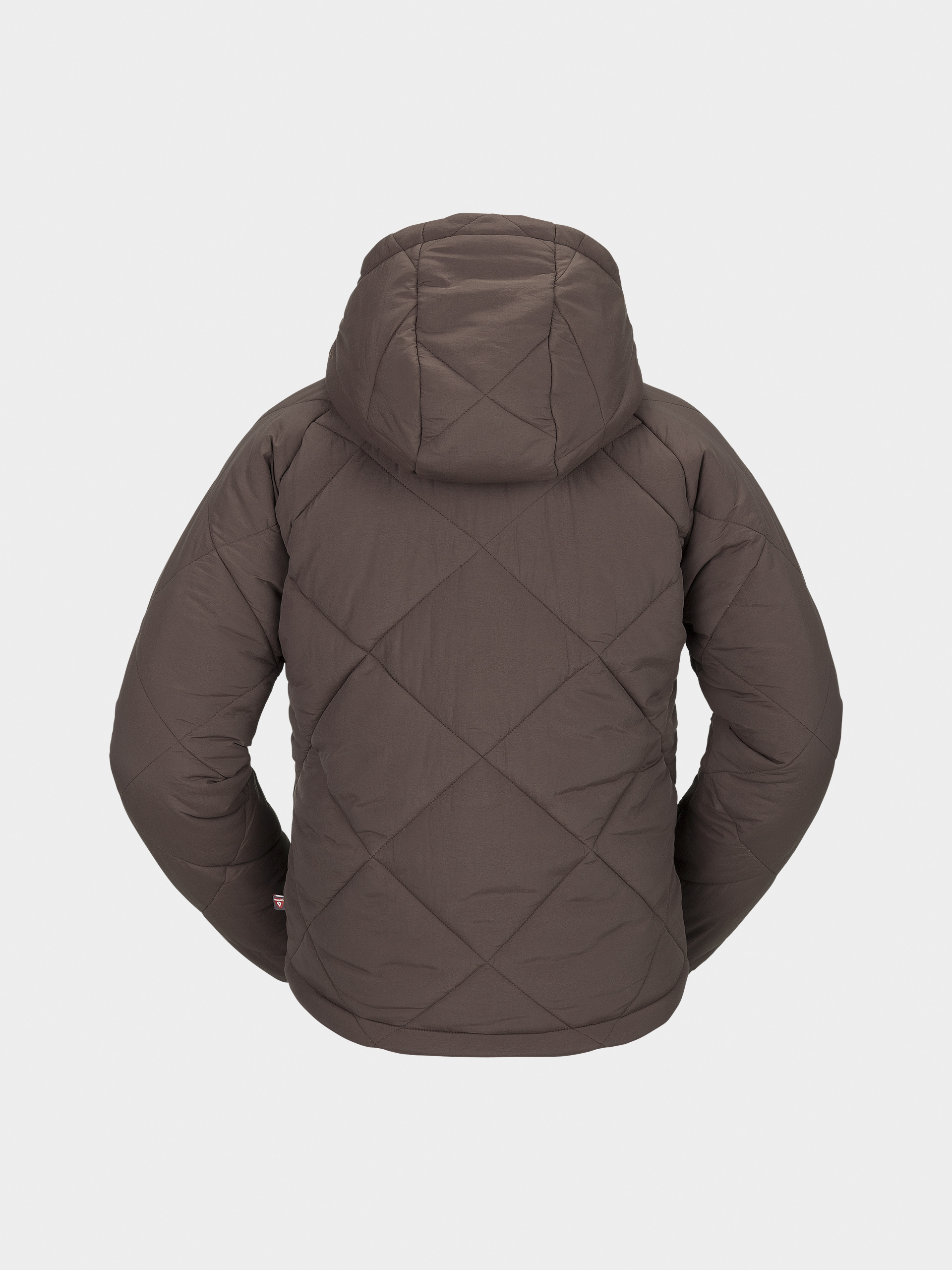 Női Snowboard dzseki Volcom Quinn Puff (mahogany)