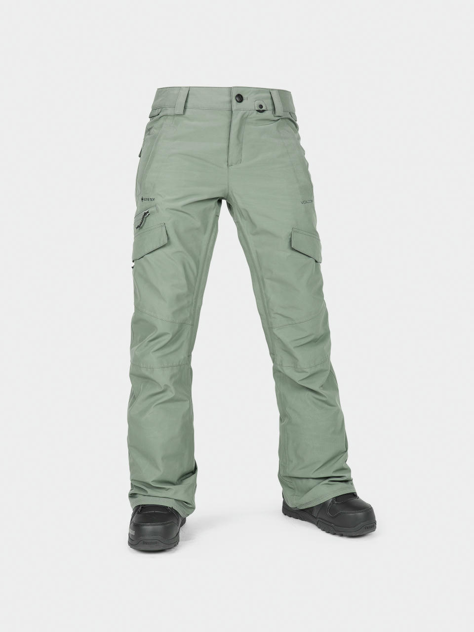 Női Snowboard nadrág Volcom Aston Gore Tex (lichen green)