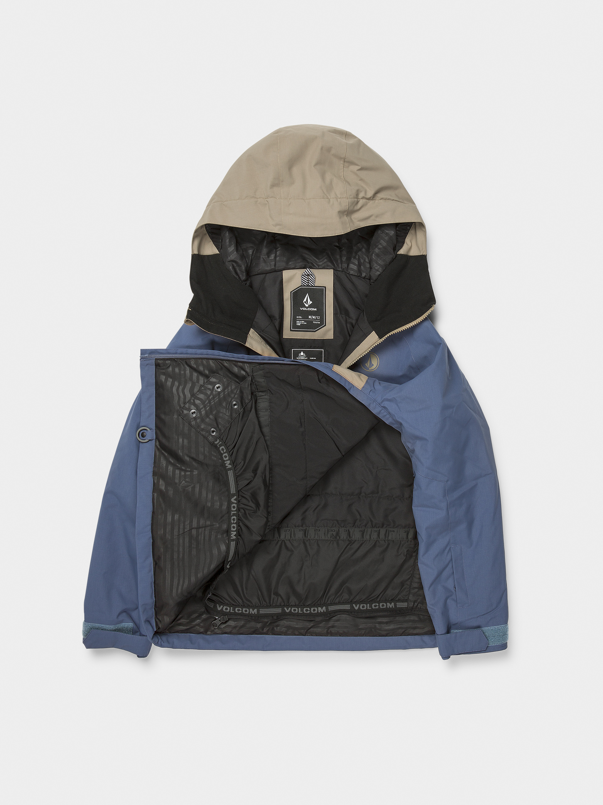 Snowboard dzseki Volcom Sluff Ins Pullover JR (indigo)