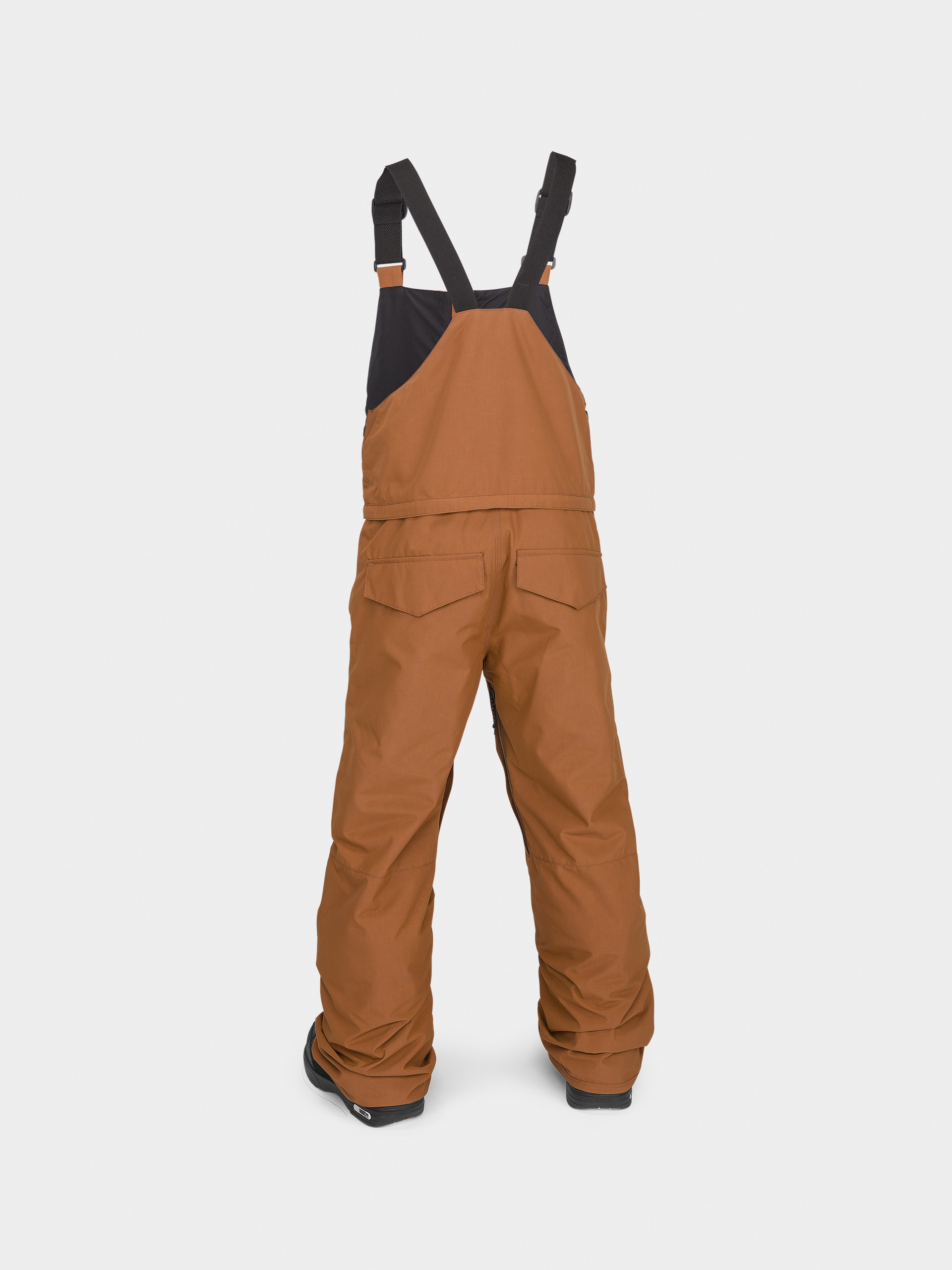 Snowboard nadrág Volcom Barkley Ins Bib Overall JR (caramel)