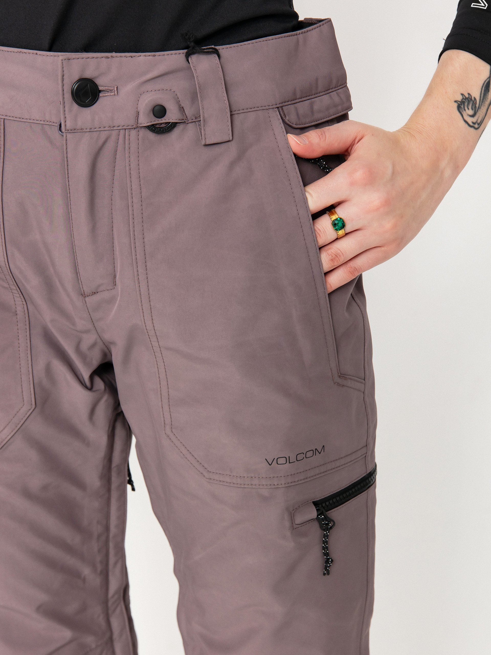 Női Snowboard nadrág Volcom Knox Ins Gore Tex (dusty lavender)