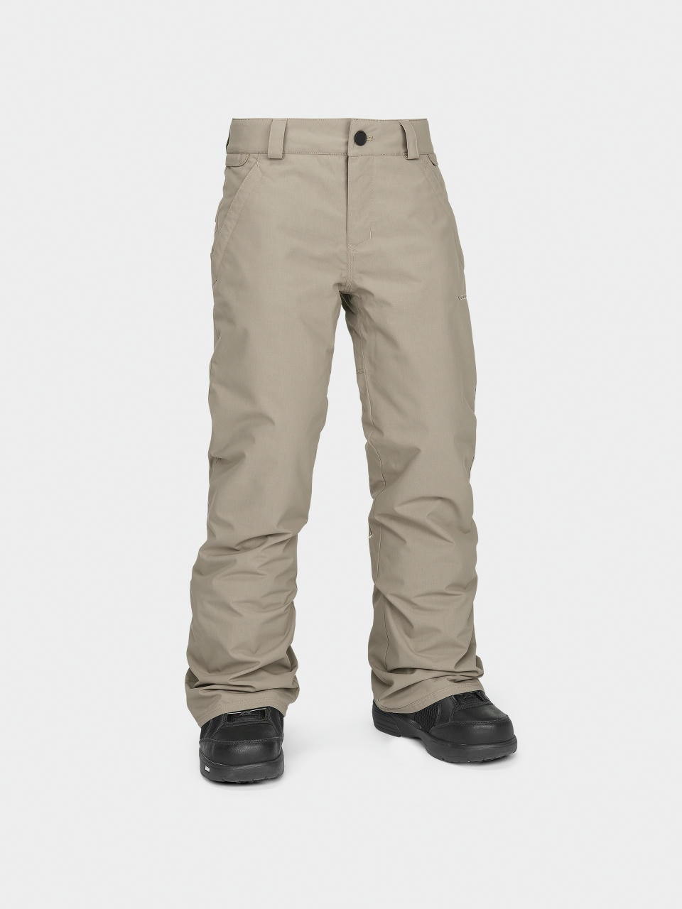 Snowboard nadrág Volcom Freakin Chino Youth Ins JR (chestnut brown)