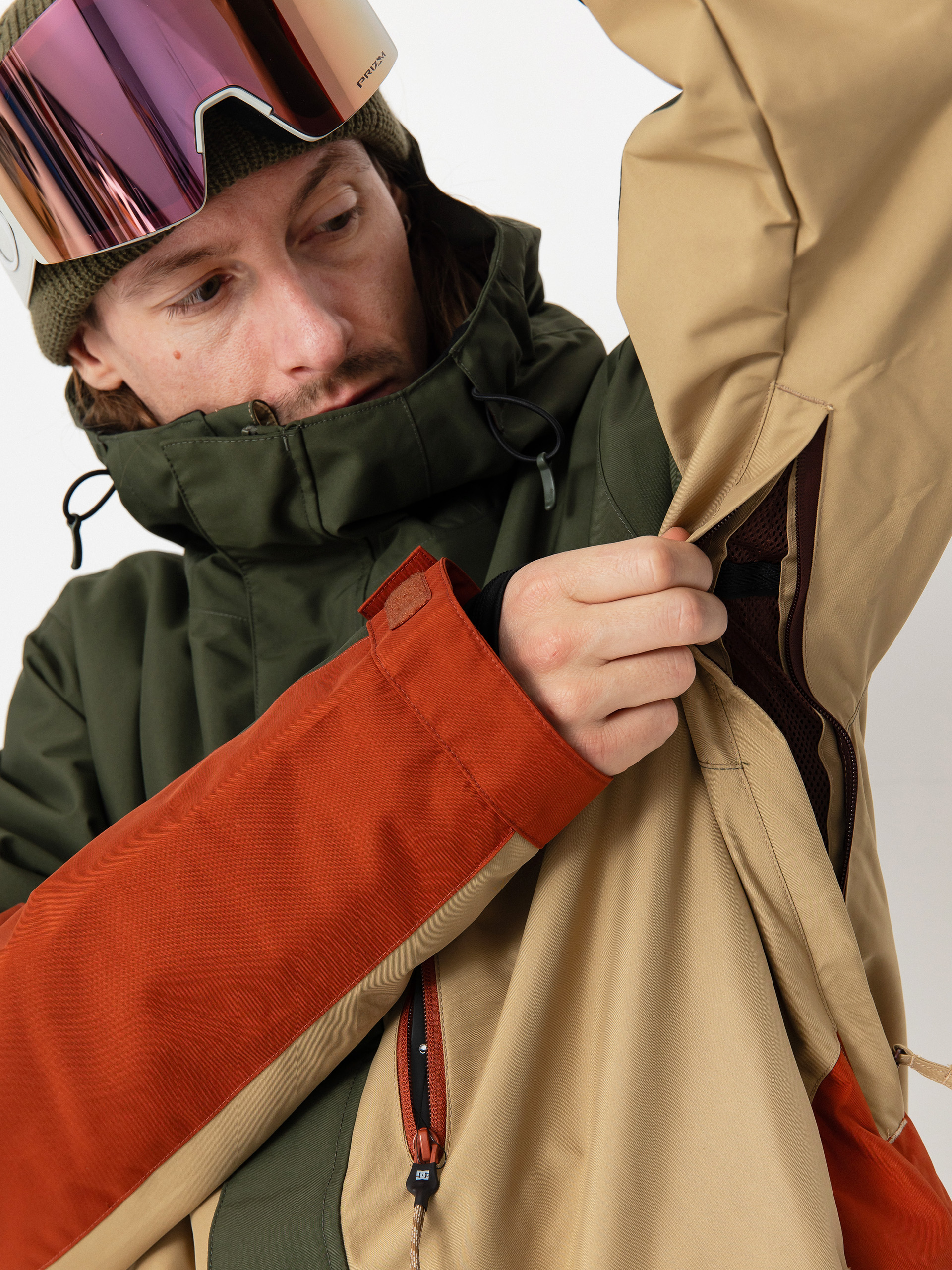 Férfi Snowboard dzseki DC Defiant (deep depths)