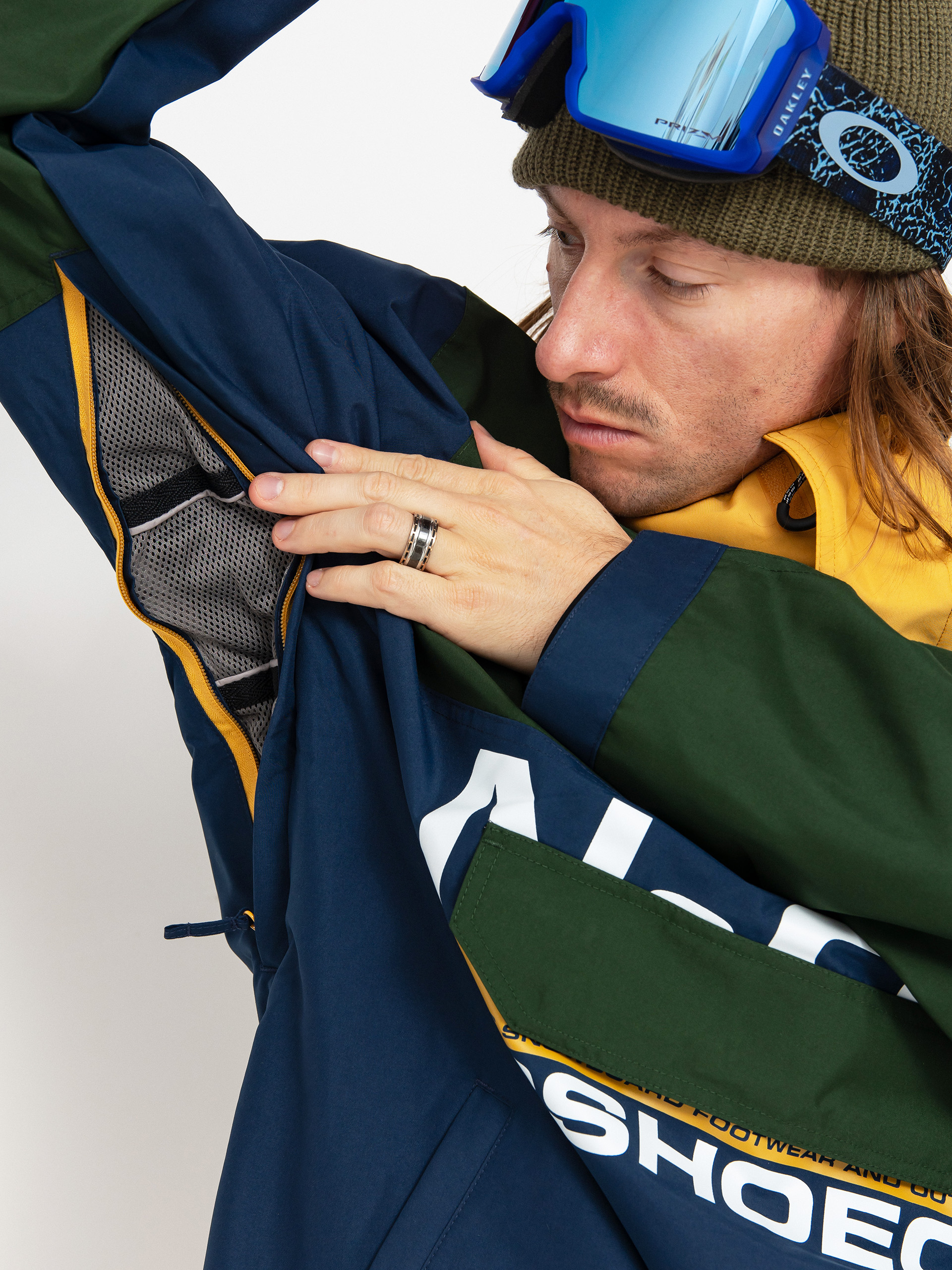 Férfi Snowboard dzseki DC 43 Anorak (dress blues)